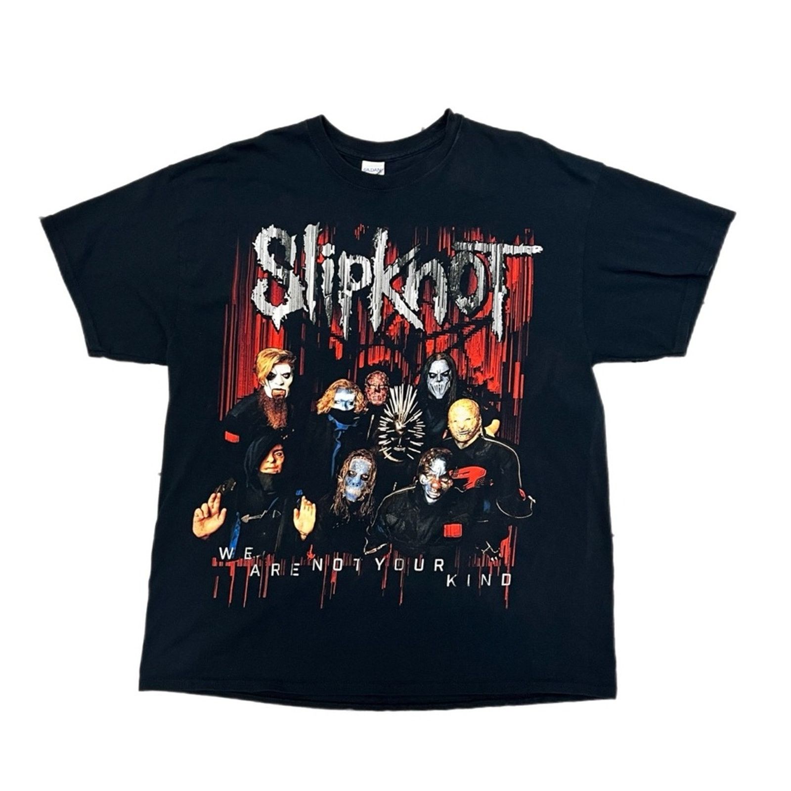 Gildan Slipknot “We Are Not Your Kind” 2019 Tour Graphic Tee Size US XL / EU 56 / 4 - 1 Thumbnail