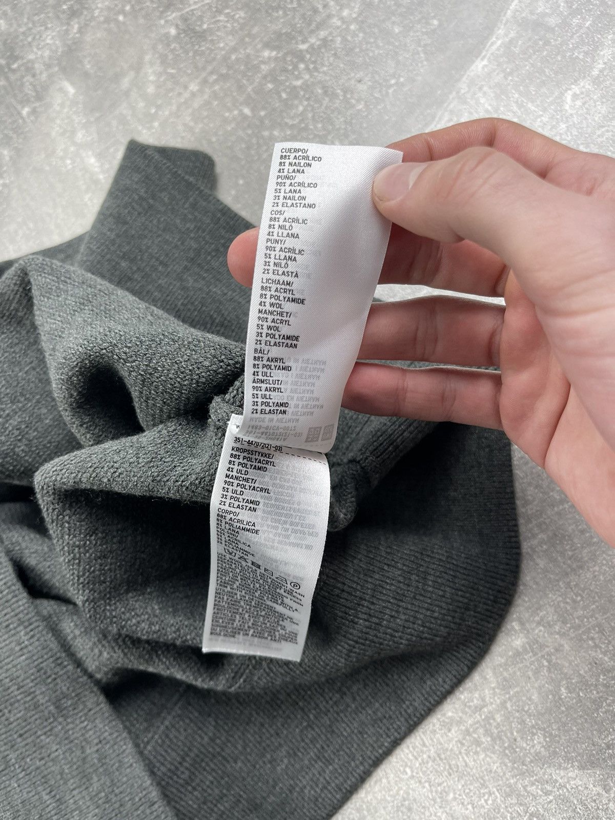 JW Anderson × Uniqlo Uniqlo x JW Anderson Half Zip Knit Sweater Gray Black Size US XL / EU 56 / 4 - 12 Thumbnail