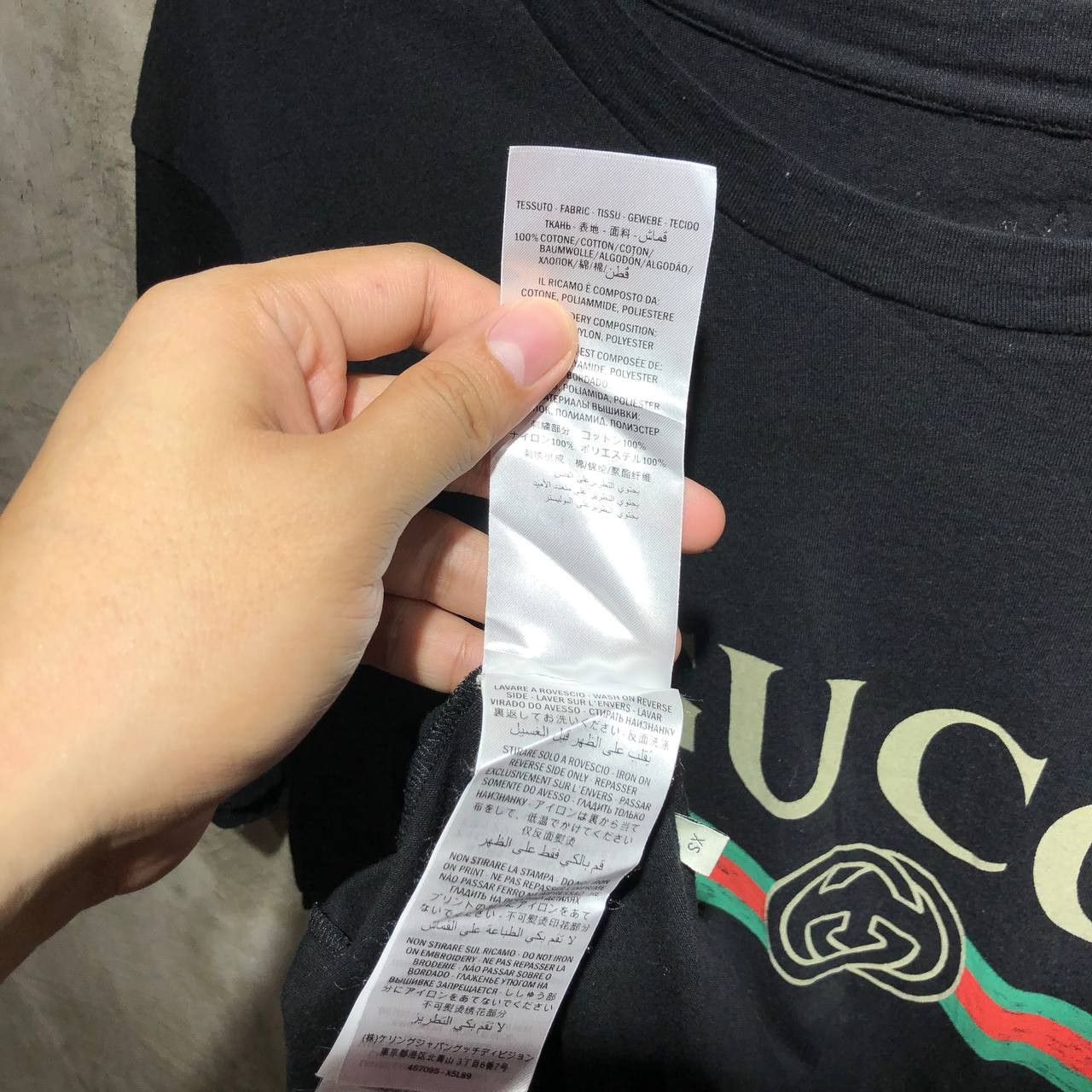 Gucci Gucci Logo Flower Embroidered distressed tee Size US S / EU 44-46 / 1 - 17 Thumbnail