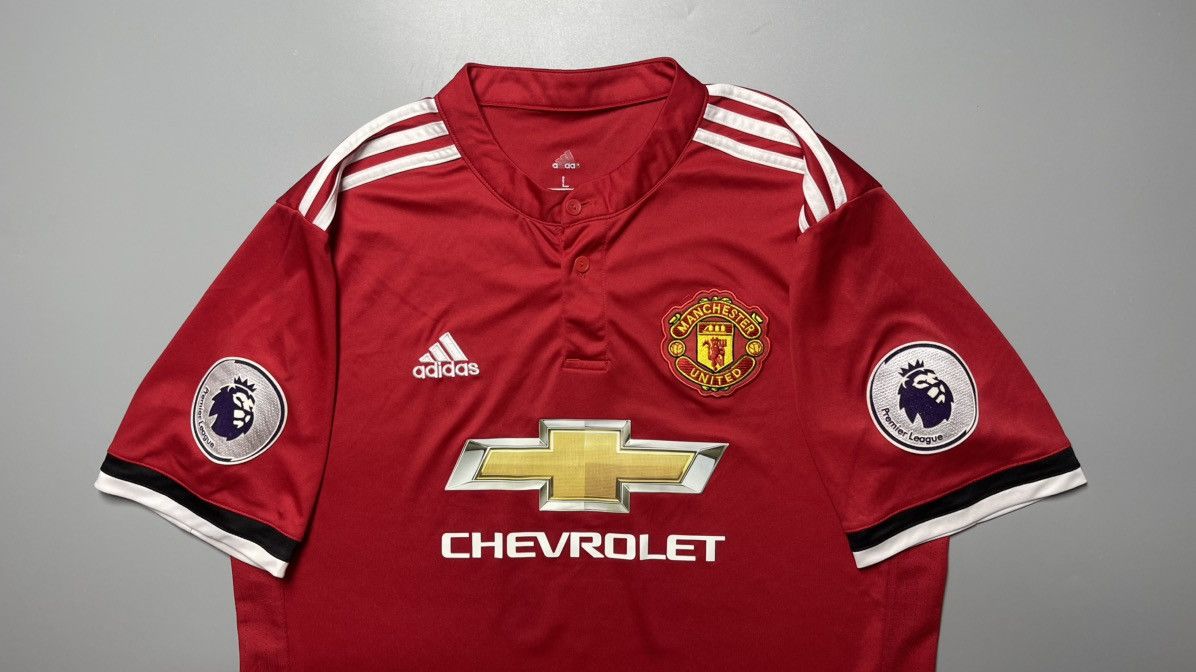Adidas MAN UNITED ADIDAS 2017/2018 SOCCER HOME JERSEY #19 RASHFORD Size US L / EU 52-54 / 3 - 3 Thumbnail
