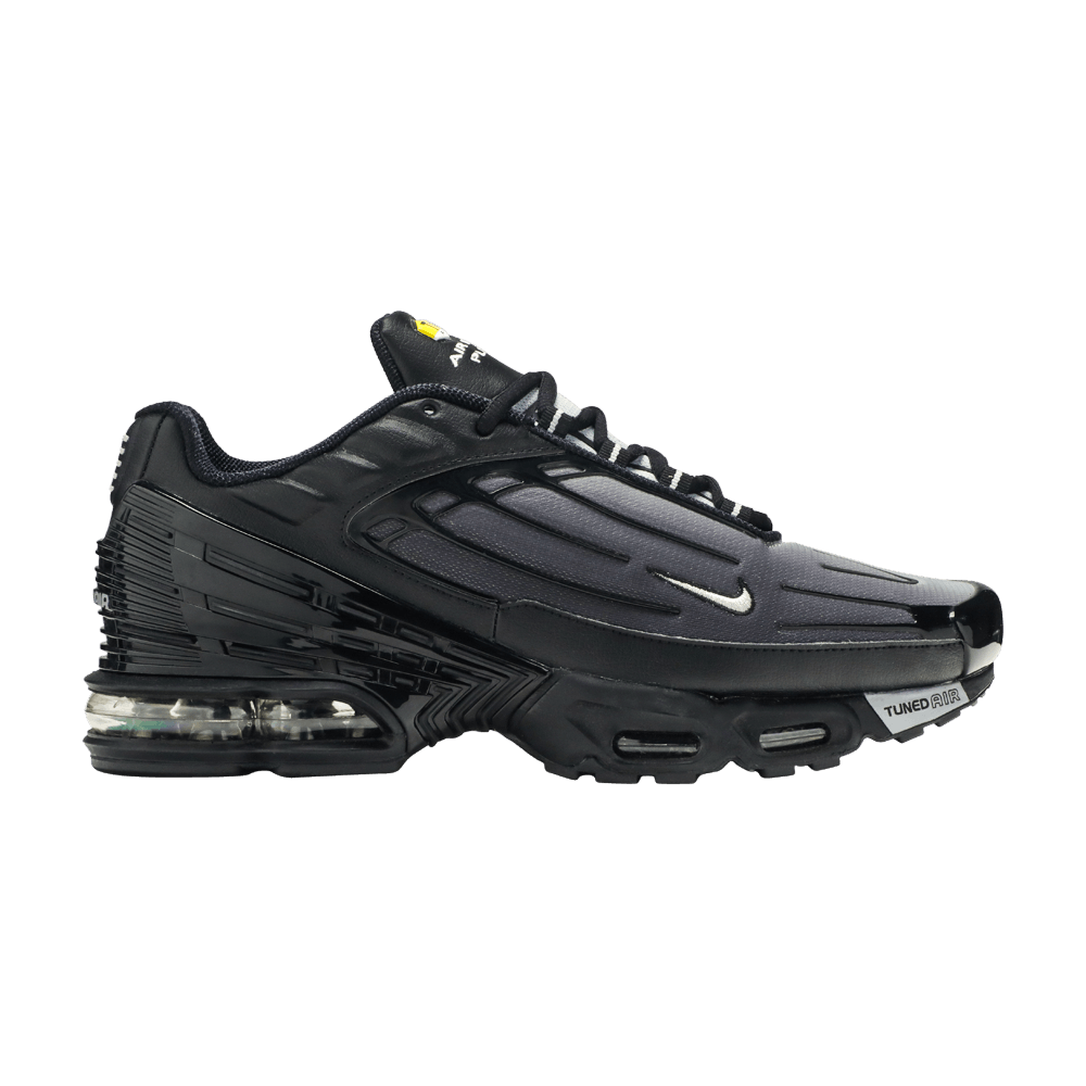 image of Nike Air Max Plus 3 OG Wolf Grey Shoes in Black, Men's (Size 8)
