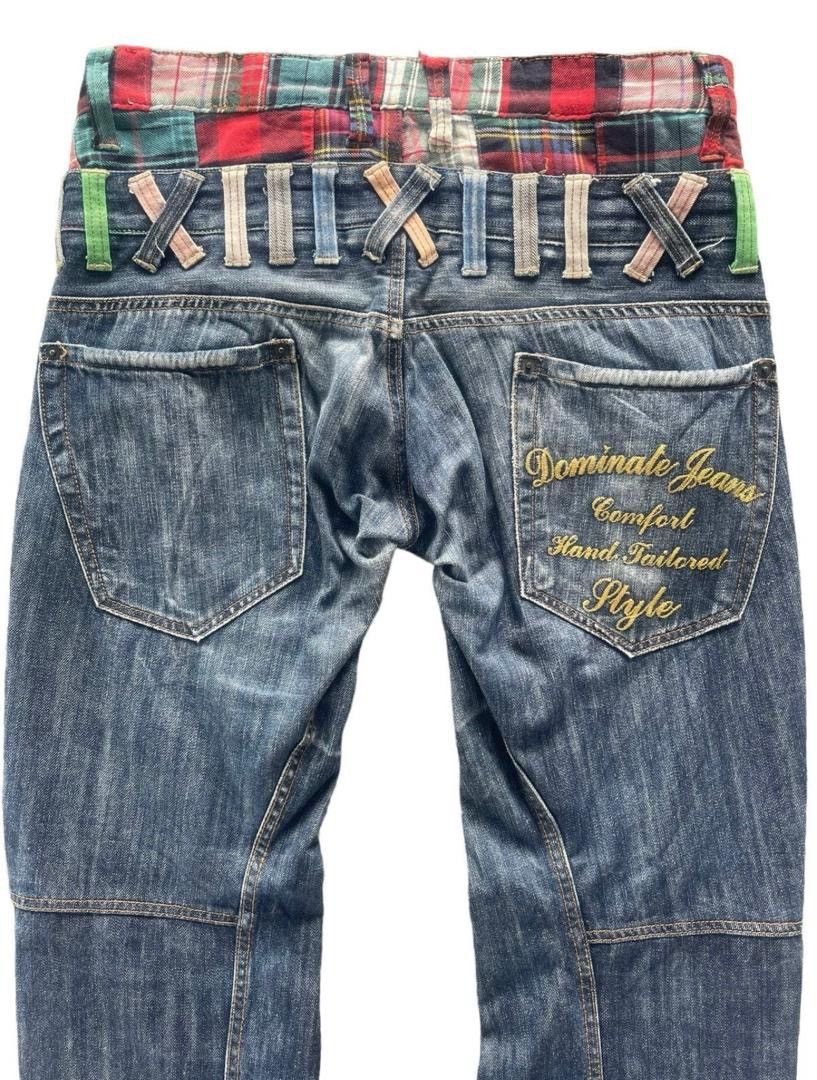 Japanese Brand Dominate Double Waist Streetwear Jeans Size US 34 / EU 50 - 5 Thumbnail