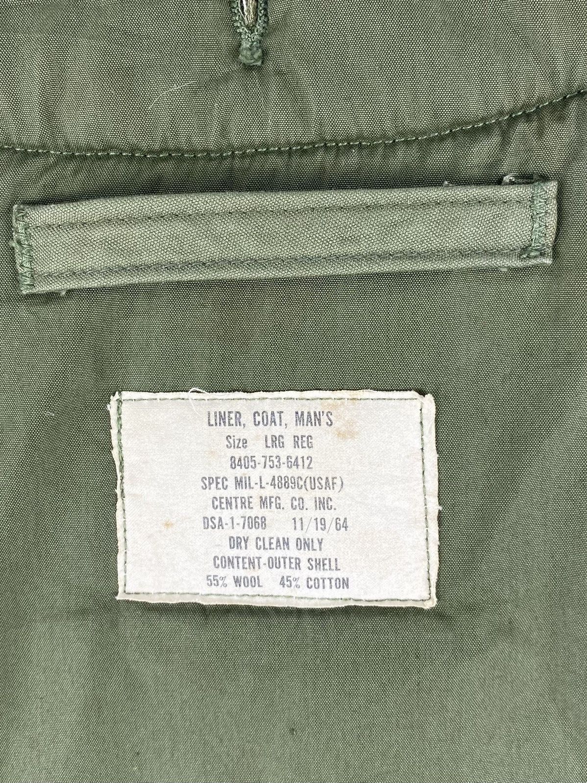 Vintage Vintage 60’s USAF Liner Jacket Vietnam War Service Size US L / EU 52-54 / 3 - 11 Thumbnail