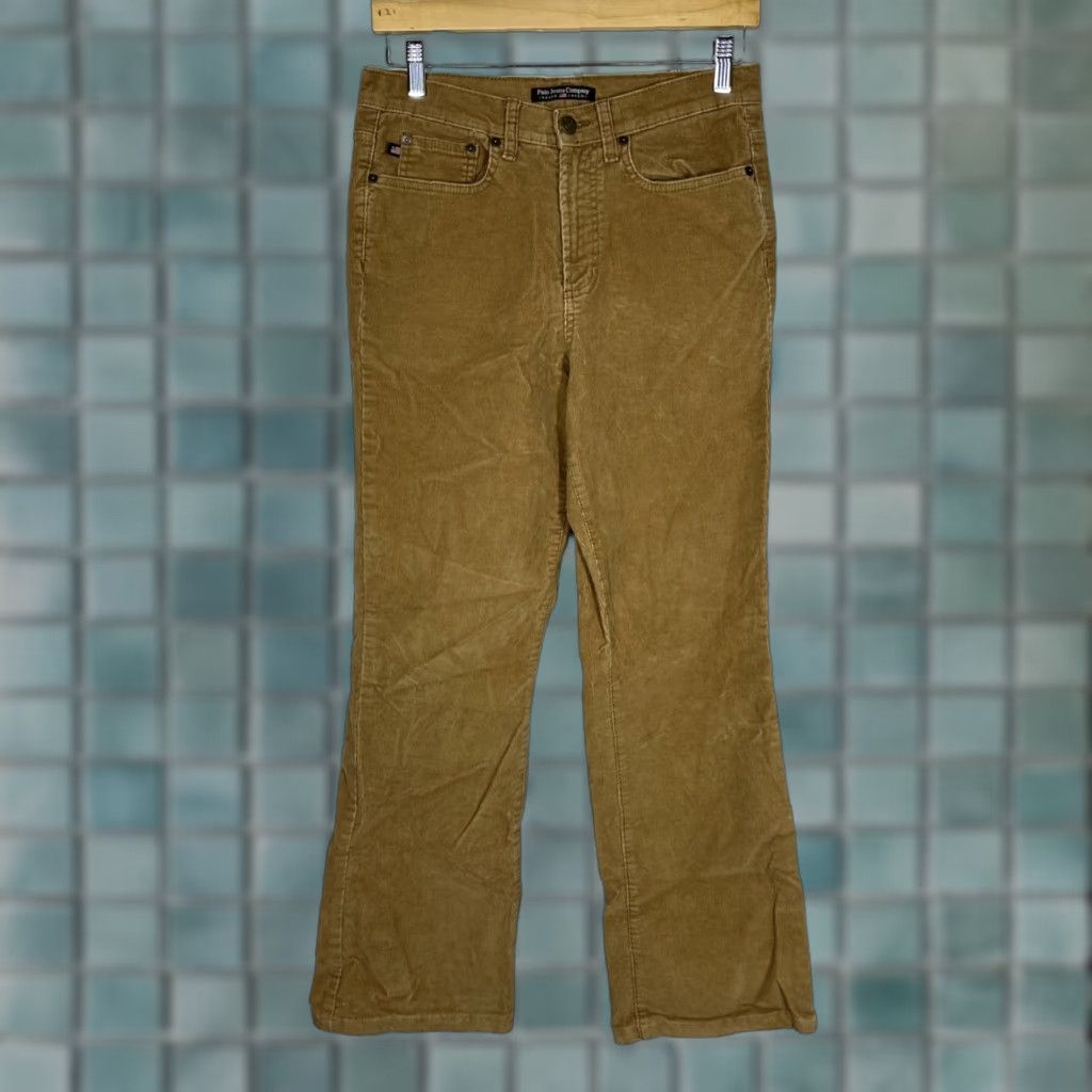 Polo Ralph Lauren Polo Jeans Co. Ralph Lauren Pants Corduroy Women 6 Tan Brown Straight Leg Workwear Women's 6 Corduroy Pant Size 28" / US 6 / IT 42 - 1 Thumbnail