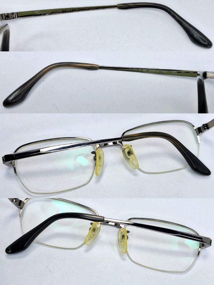 Other Vainqueur VA-1004 Titanium IP Plating Half-Rim Glasses 14g Size ONE SIZE - 2 Thumbnail