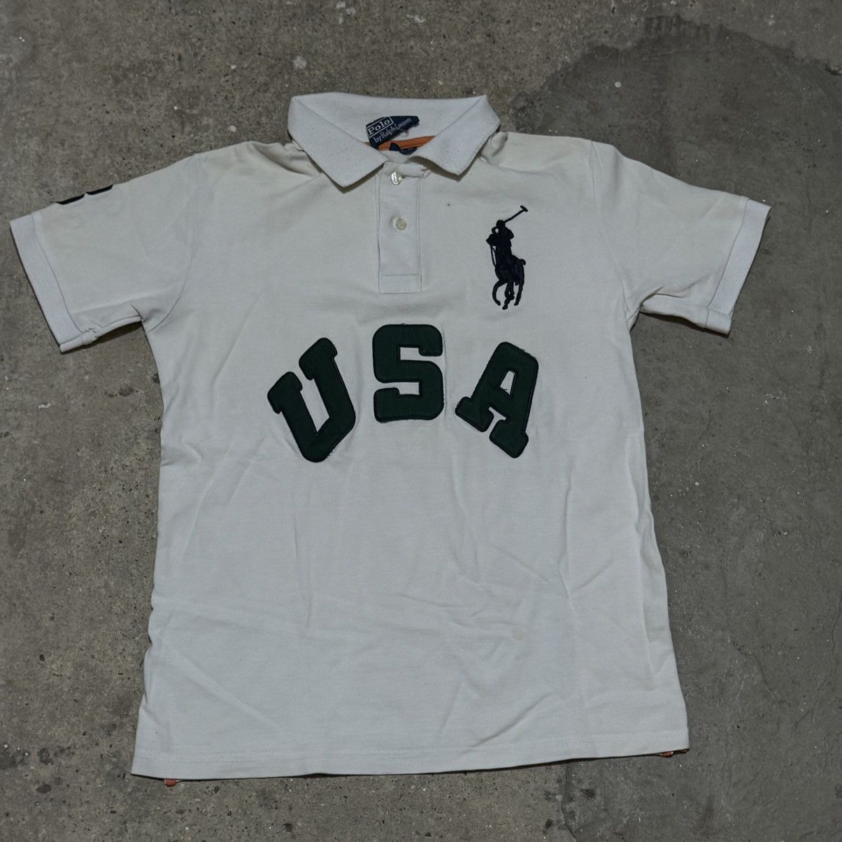 Polo Ralph Lauren × Ralph Lauren Vintage Polo Ralph Lauren y2k embroidered usa big logo Size US XL / EU 56 / 4 - 1 Thumbnail