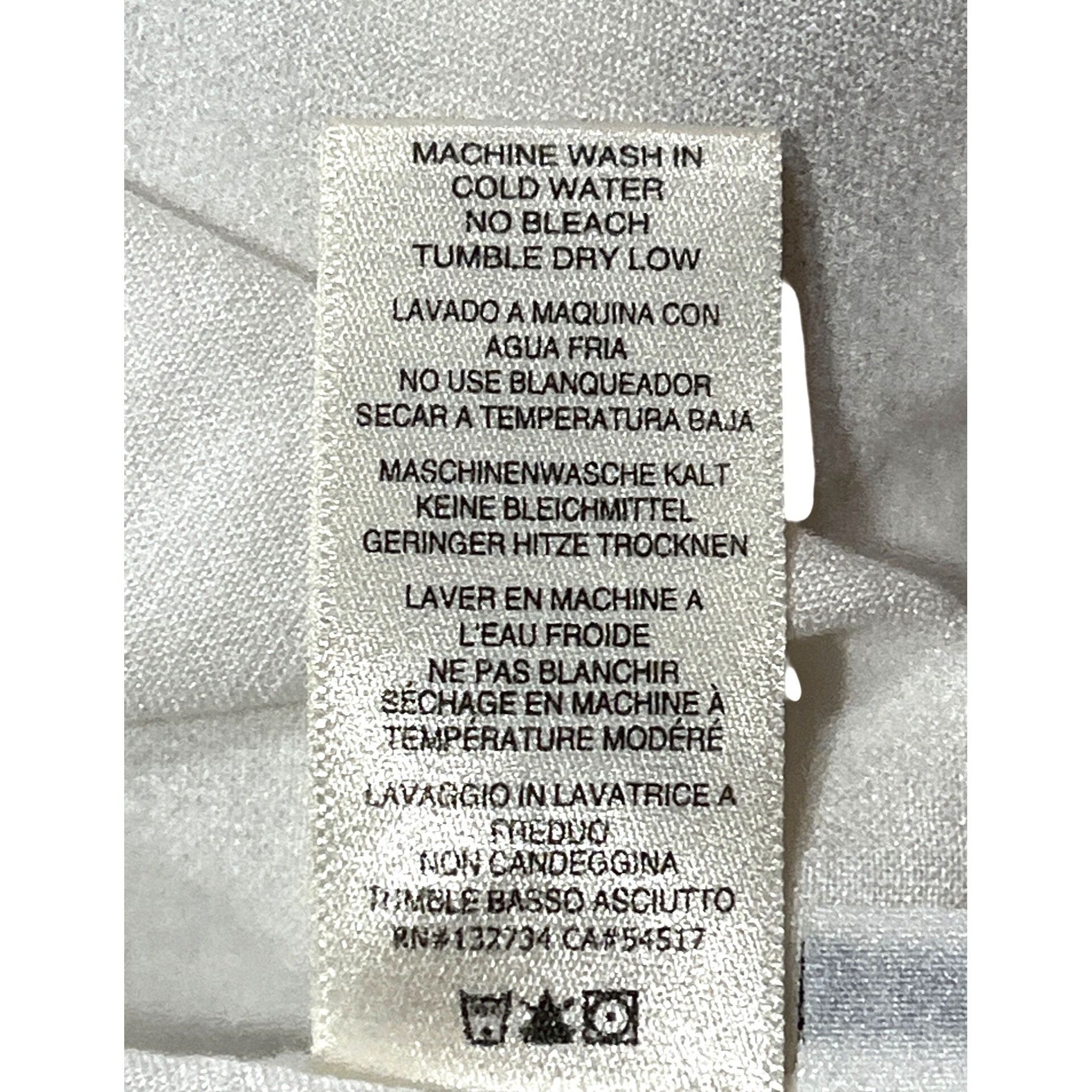 Other Cloth & Stone XS White Tencel Button-Down Shirt W/ Frayed He Size US XS / EU 42 / 0 - 5 Thumbnail