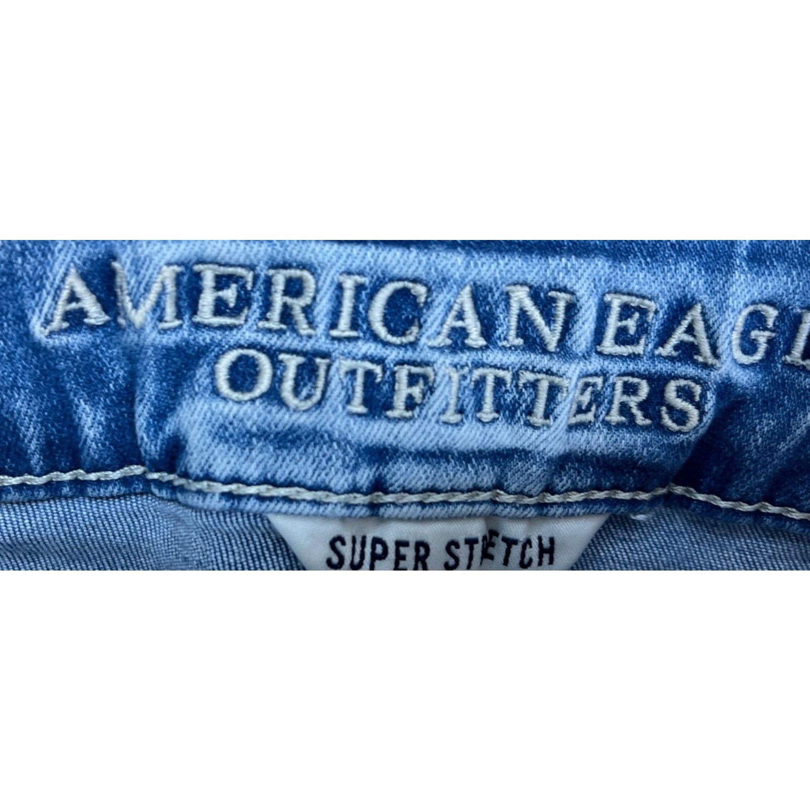 American Eagle Outfitters American Eagle Midi Stretch Women's Jean Short Sz 0 Size 25" / US 0 / IT 36 - 3 Thumbnail