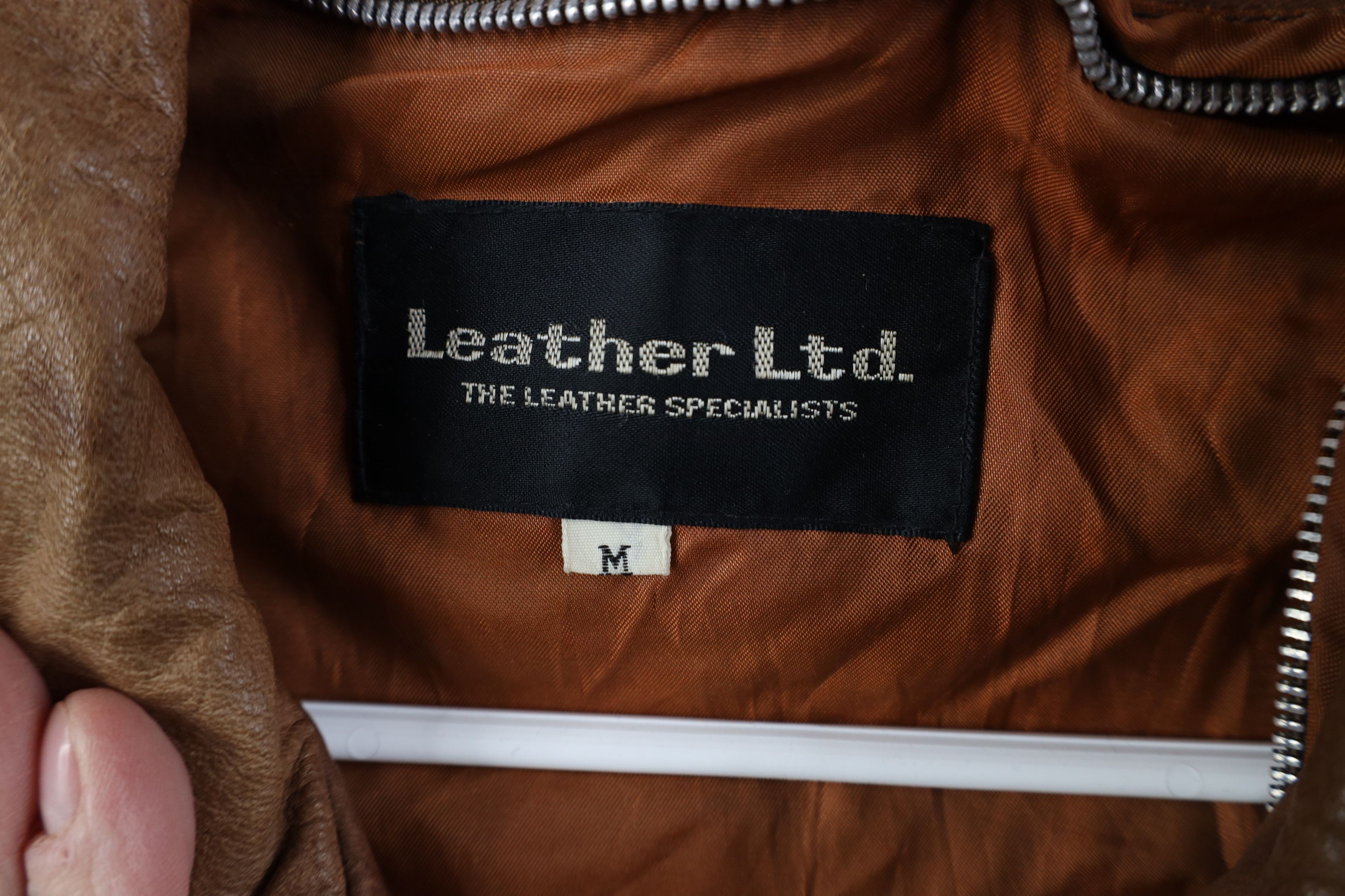Vintage Vintage 80s 90s Streetwear Leather Flight Bomber Jacket Size M / US 6-8 / IT 42-44 - 11 Thumbnail
