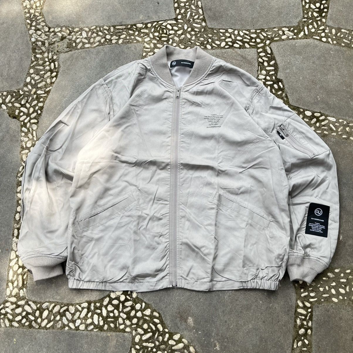 GU × Undercover LAST OFFER💰Archive Japan 🖤 GU × UNDERCOVER Bomber Jacket Size US L / EU 52-54 / 3 - 2 Thumbnail