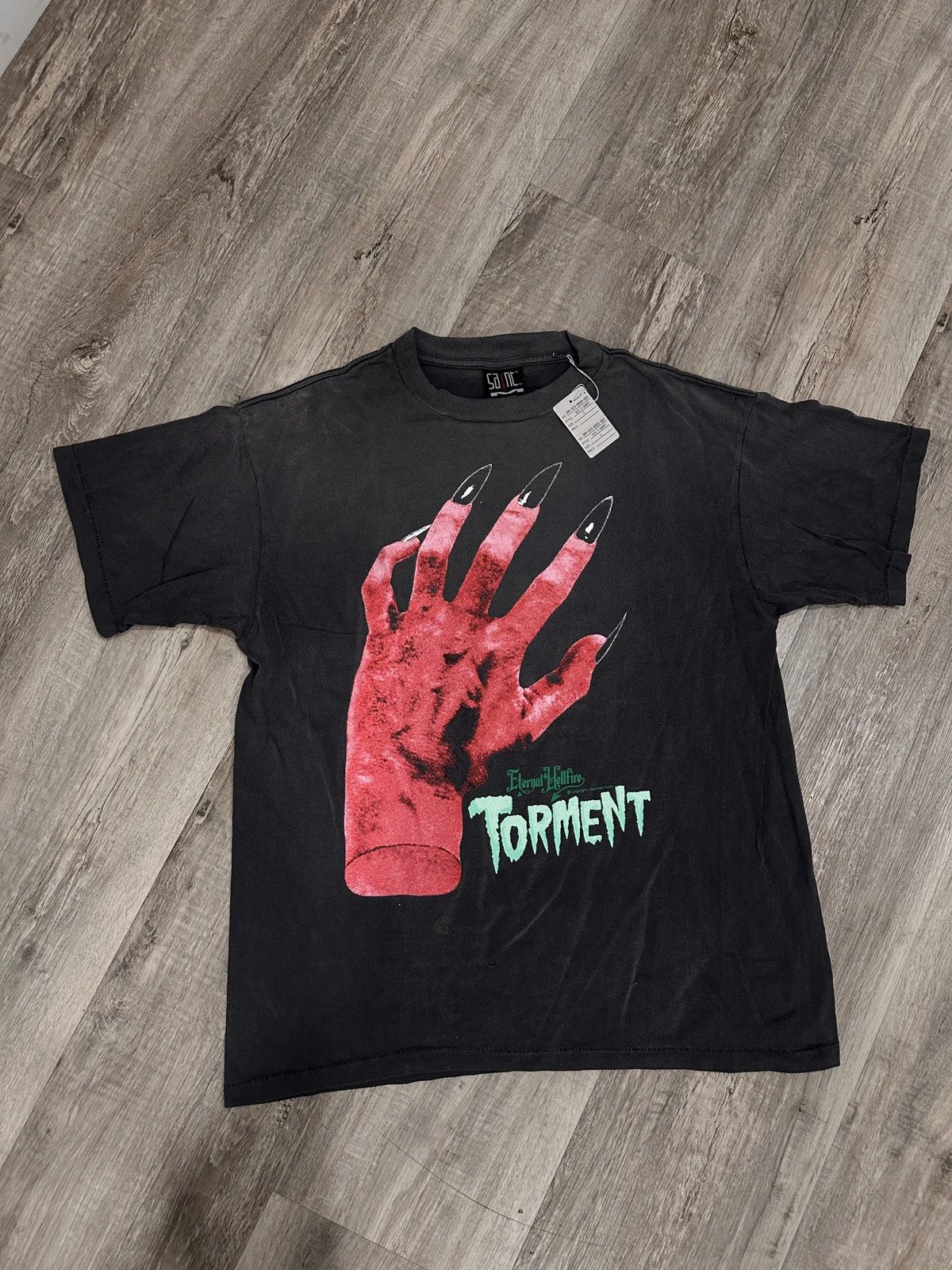 Saint Michael Saint Michael Devil Tee Black Size US L / EU 52-54 / 3 - 1 Thumbnail