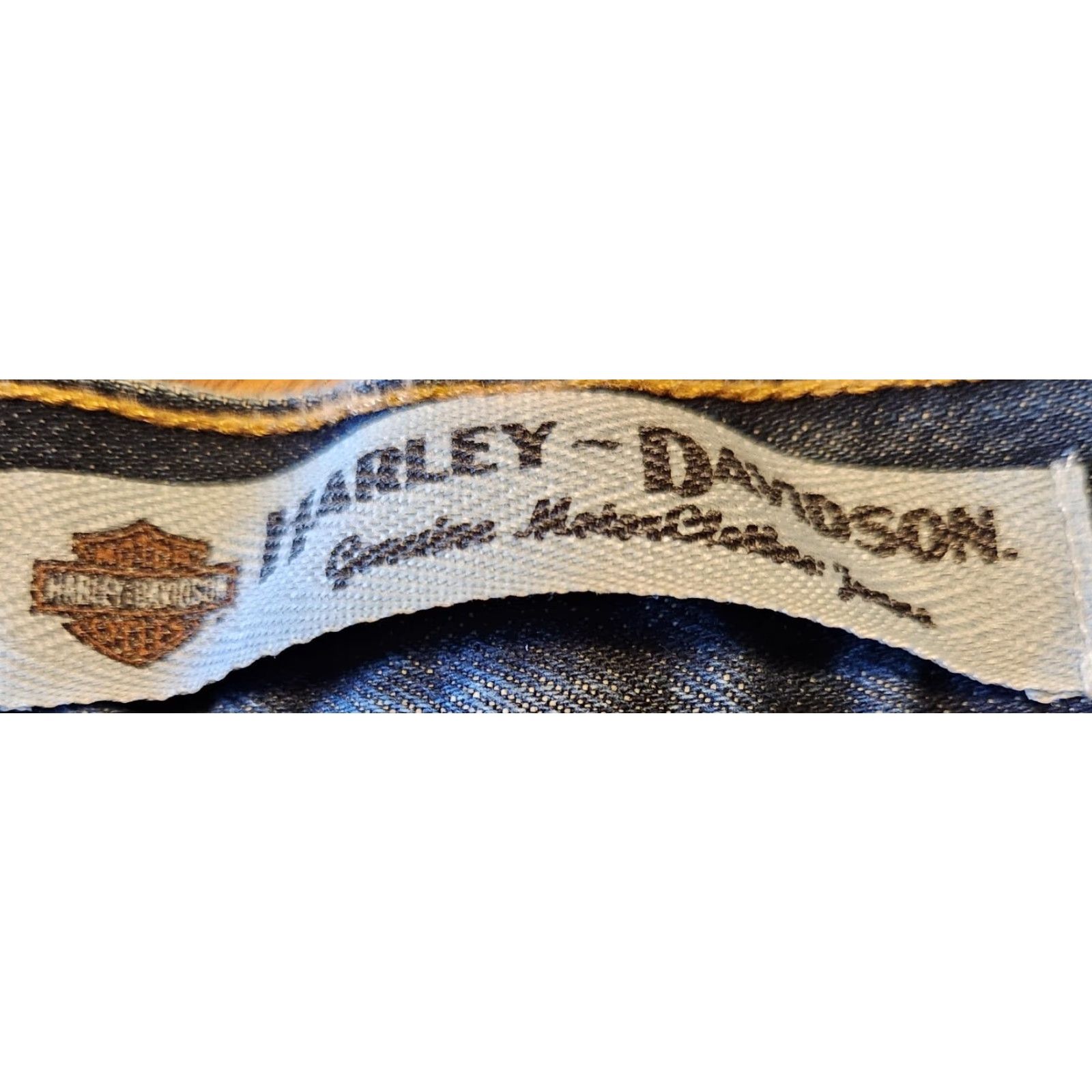 Harley Davidson HARLEY-DAVIDSON GENUINE MOTORCLOTHES JEANS STRAIGHT LEG MEN 40X30 BLUE DENIM Size US 40 / EU 56 - 3 Thumbnail