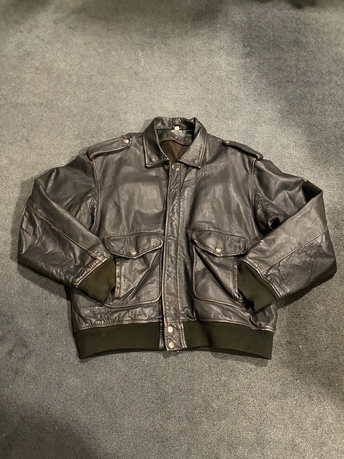 Vintage VINTAGE 70-80s G1 FLIGHT JACKET Size US L / EU 52-54 / 3 - 1 Thumbnail