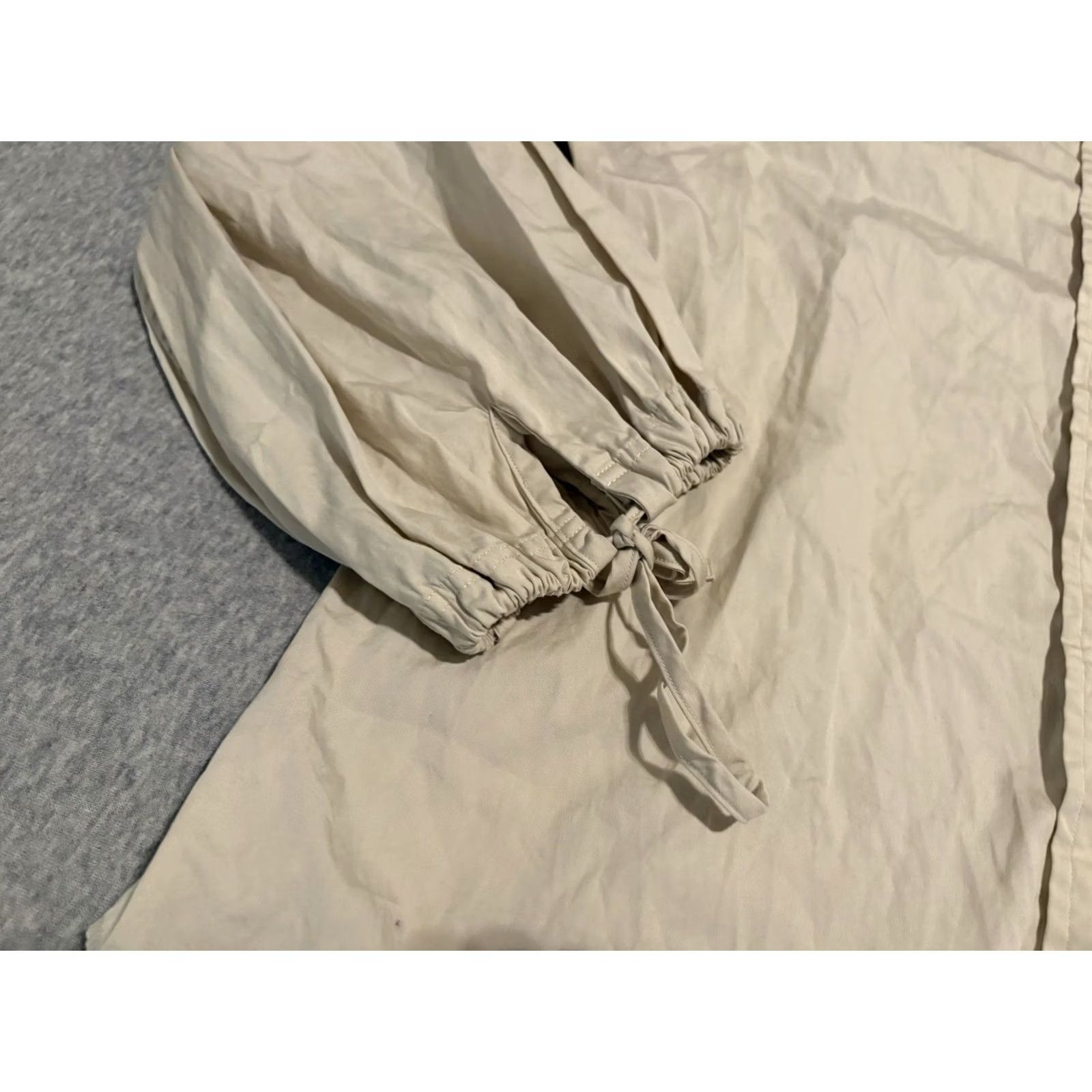 Polo Ralph Lauren Polo Ralph Lauren Shirt Mens Band Collar Long Sleeve Button-Up Beige L Size US L / EU 52-54 / 3 - 4 Thumbnail