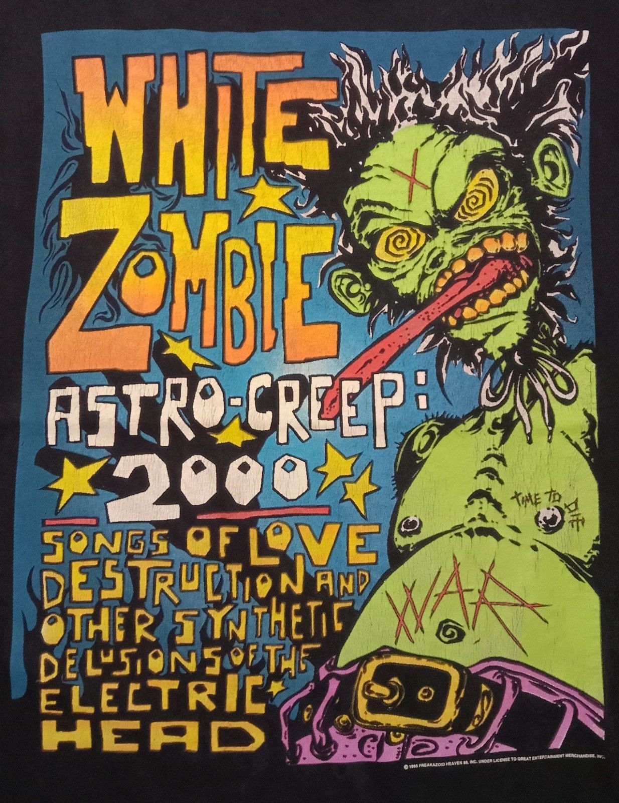 Band Tees × Vintage Vintage 90’s White Zombie Size US L / EU 52-54 / 3 - 5 Thumbnail