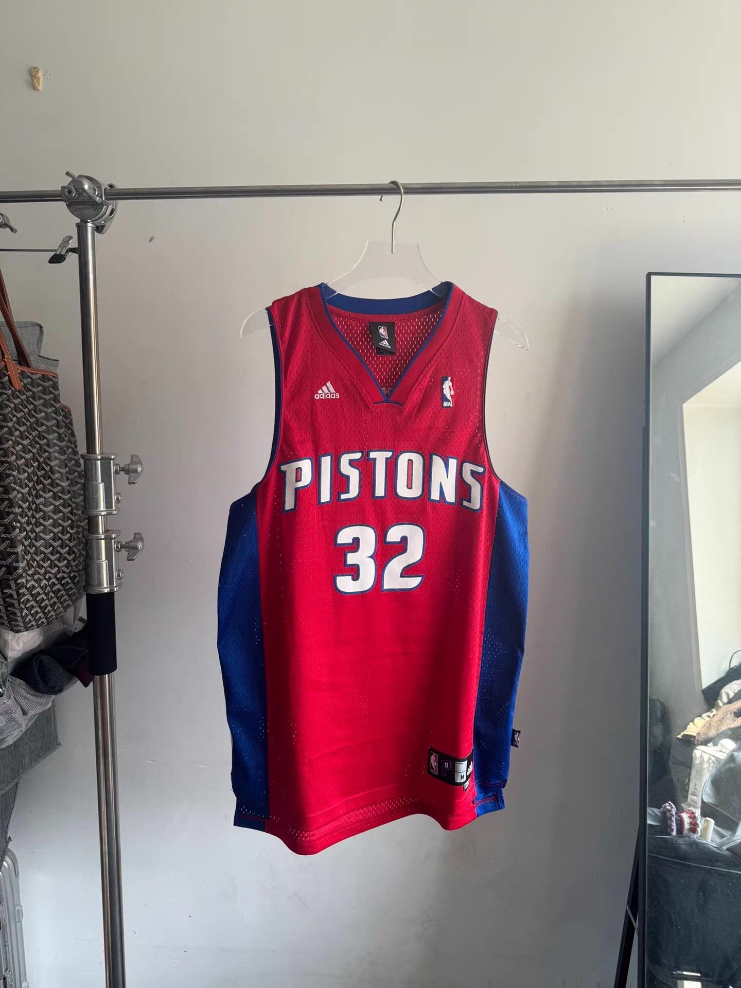Adidas Adidas Hamilton Pistons Jersey Q17 Size US M / EU 48-50 / 2 - 1 Thumbnail