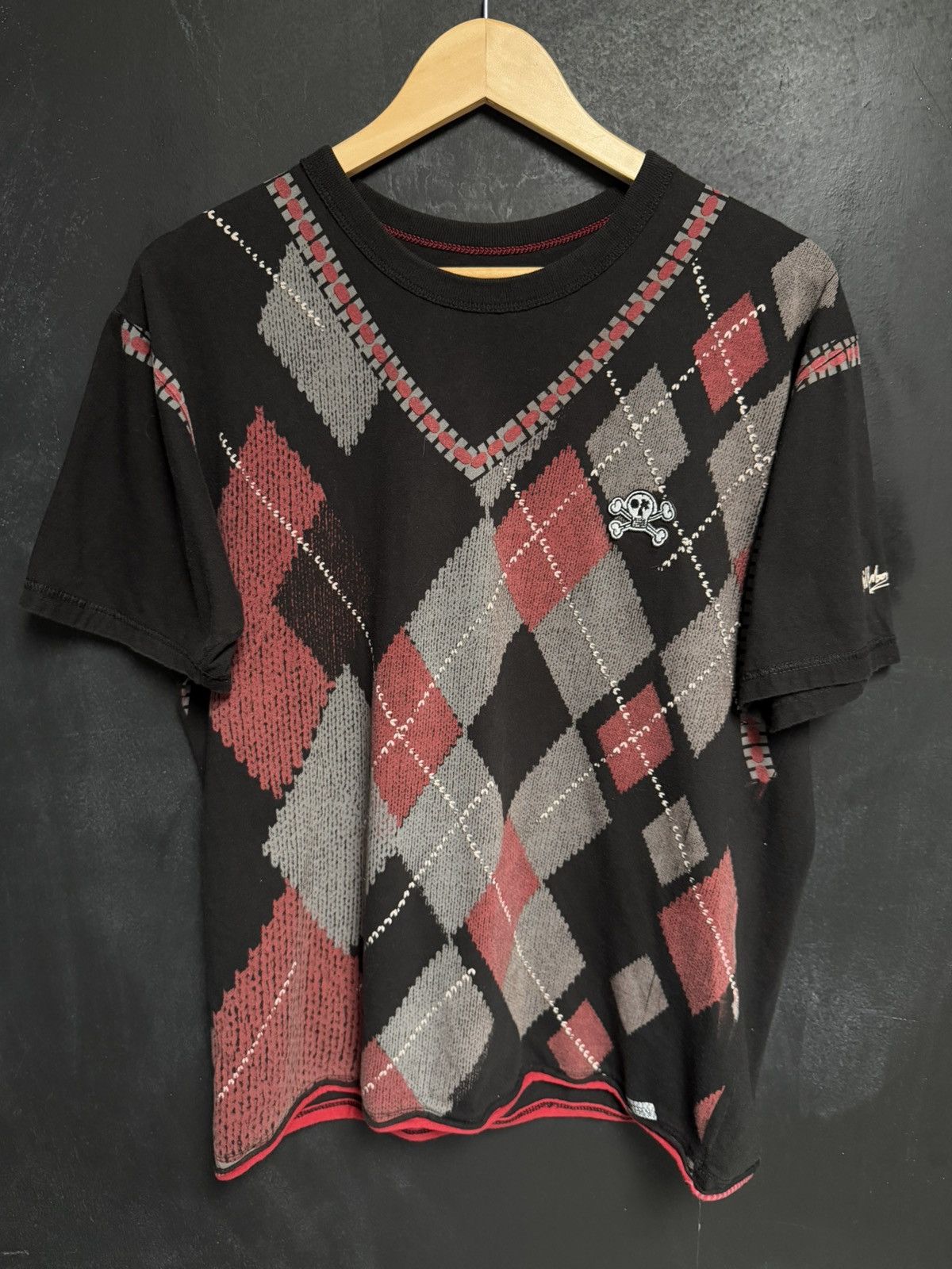 Billabong Vintage Billabong Trompe Vest Argyle Surfboards Tee Size US L / EU 52-54 / 3 - 1 Thumbnail