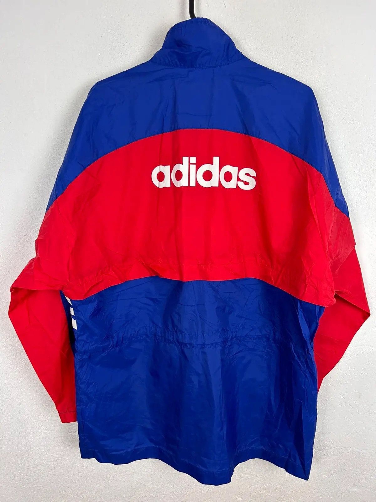 Adidas 90s Vintage Adidas Bayern Munchen 1993/95 Windbreaker Size US XL / EU 56 / 4 - 8 Thumbnail