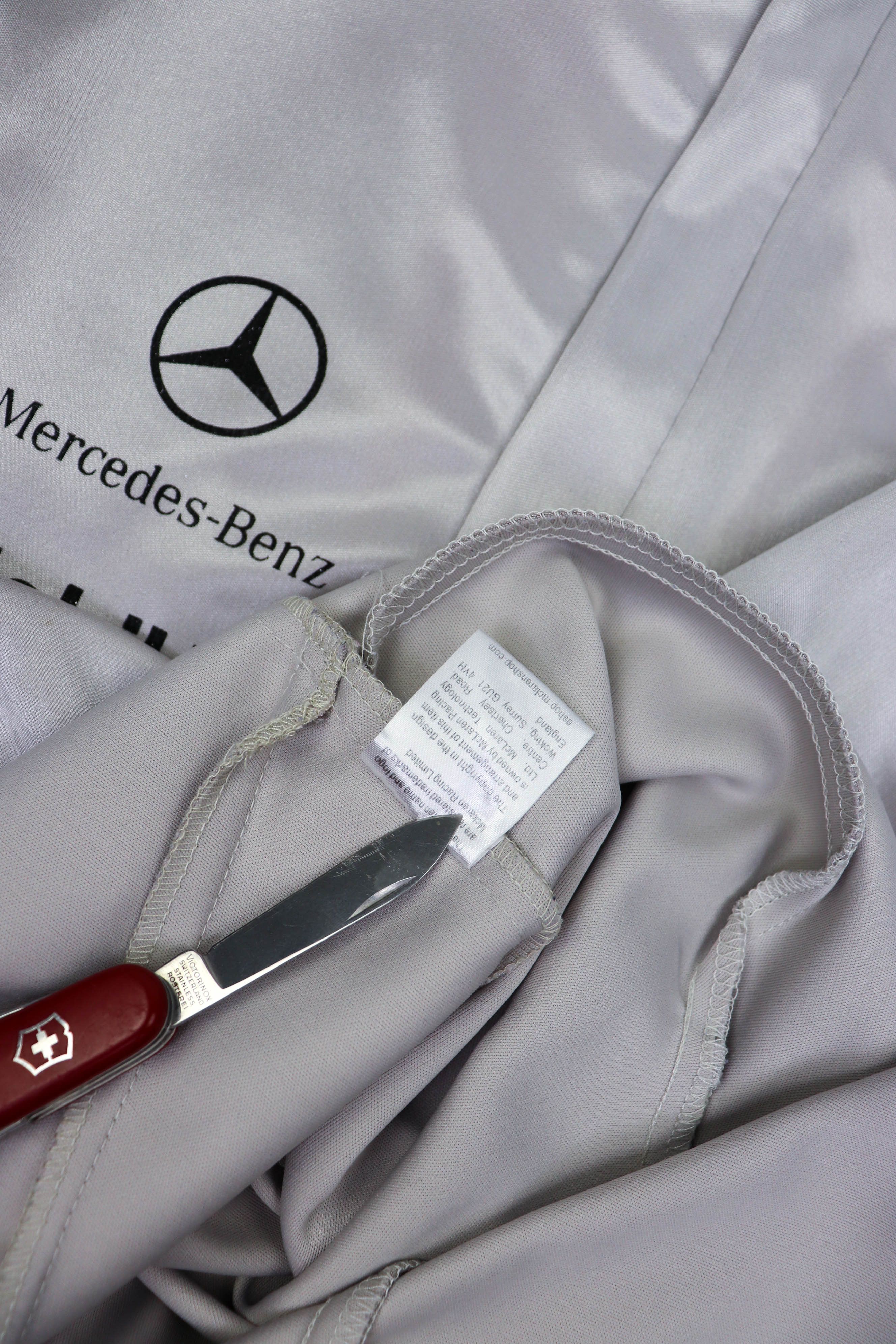 Malcolm McLaren Vodafone Mclaren Mercedes-Benz Racing Team Silver Pullover Size US M / EU 48-50 / 2 - 13 Thumbnail