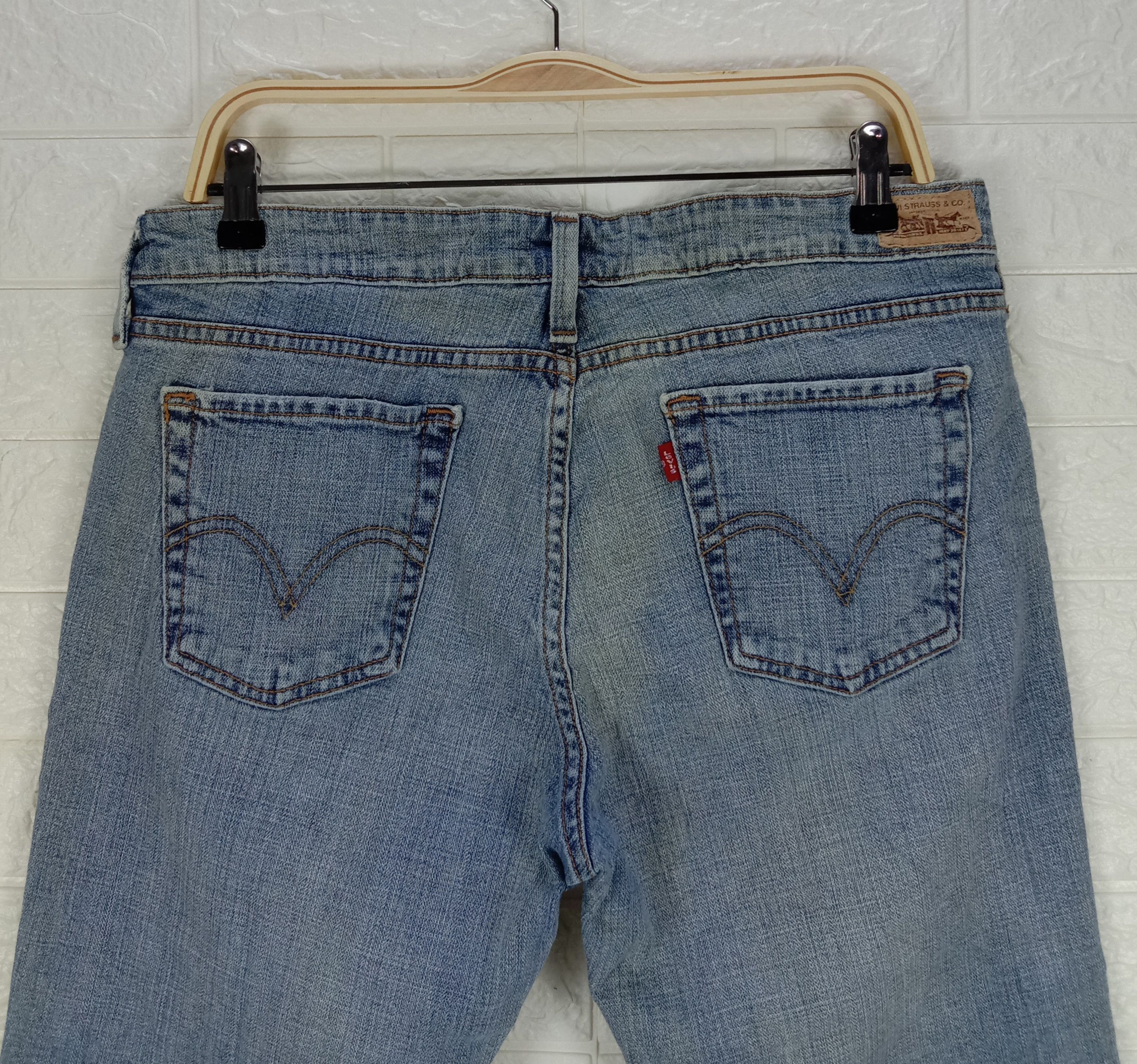 Levi's Vintage Levi's 545 Flare Jeans Light Wash Denim Size US 33 - 6 Thumbnail