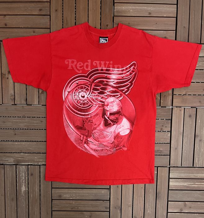 Detroit red wings vintage shirt on sale