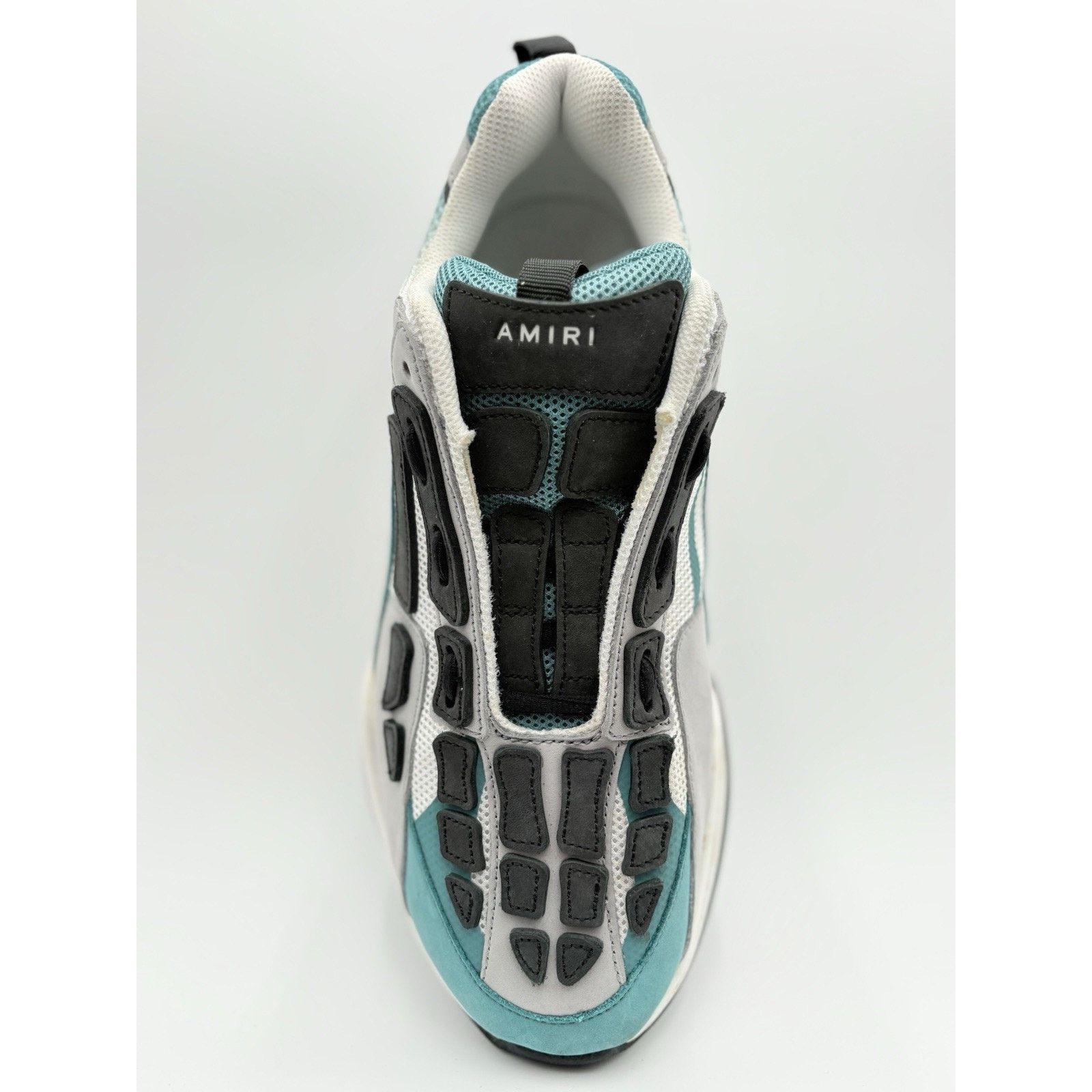 Amiri Amiri Bone Runner ' White Black Blue Grass ' | SUPER CLEAN! Size US 11 / EU 44 - 5 Thumbnail