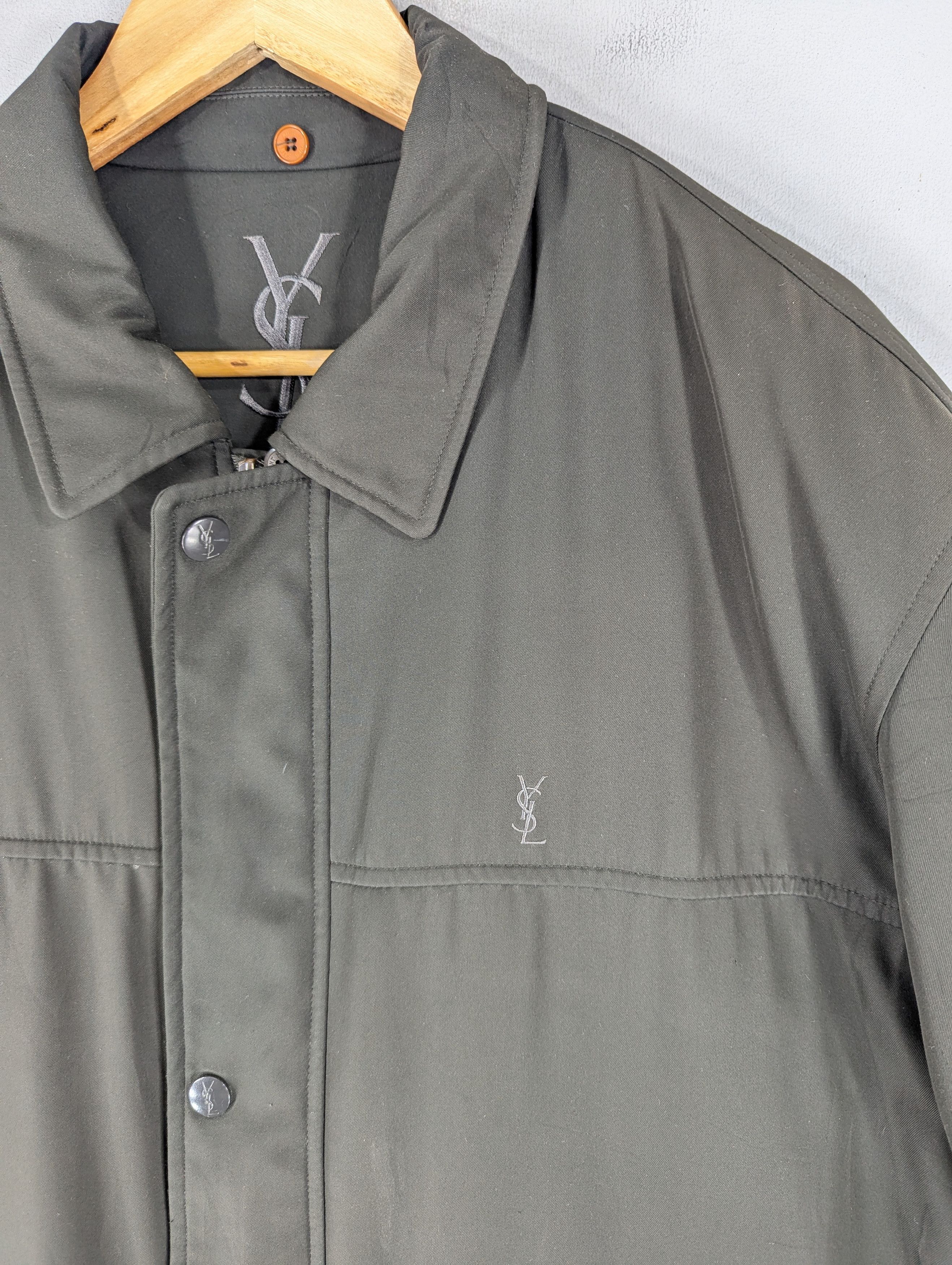 Yves Saint Laurent Vintage Yves saint Laurent YSL Fleece Lined Jacket Size US L / EU 52-54 / 3 - 11 Thumbnail