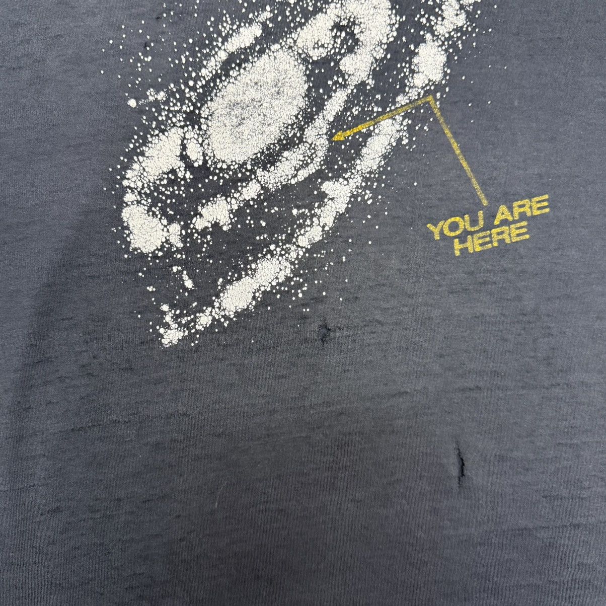 Vintage Vintage 90s Distressed Thrashed You Are Here Galactic Tee Size US XXL / EU 58 / 5 - 3 Thumbnail