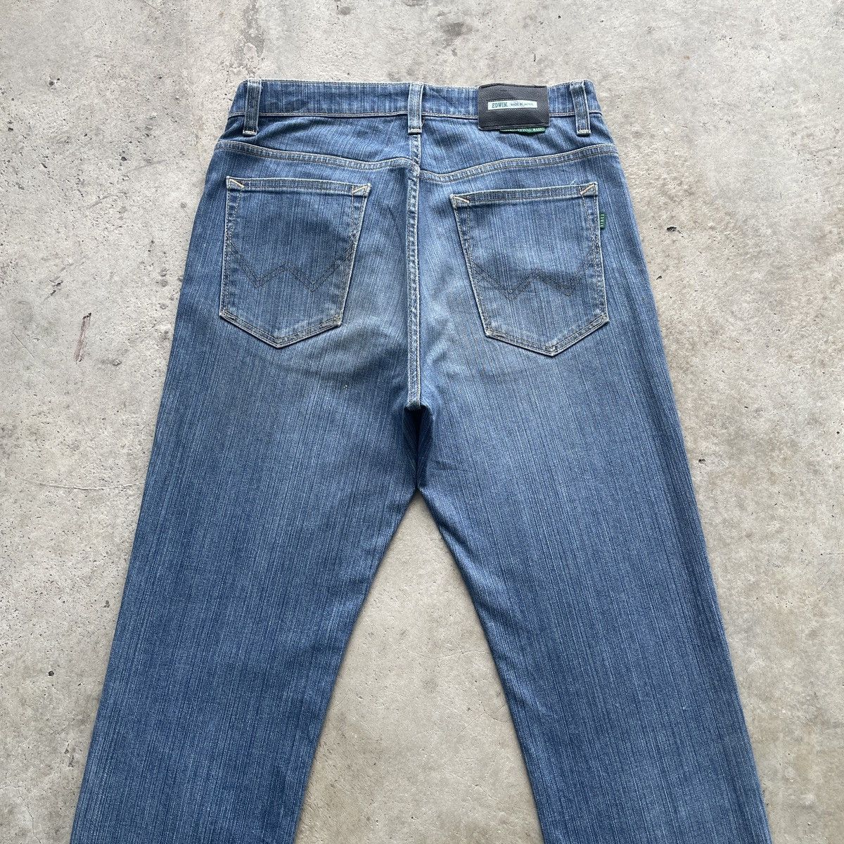 Edwin W32 Vintage Edwin Made In Japan Denim Faded Jeans Pants Size US 32 / EU 48 - 9 Thumbnail