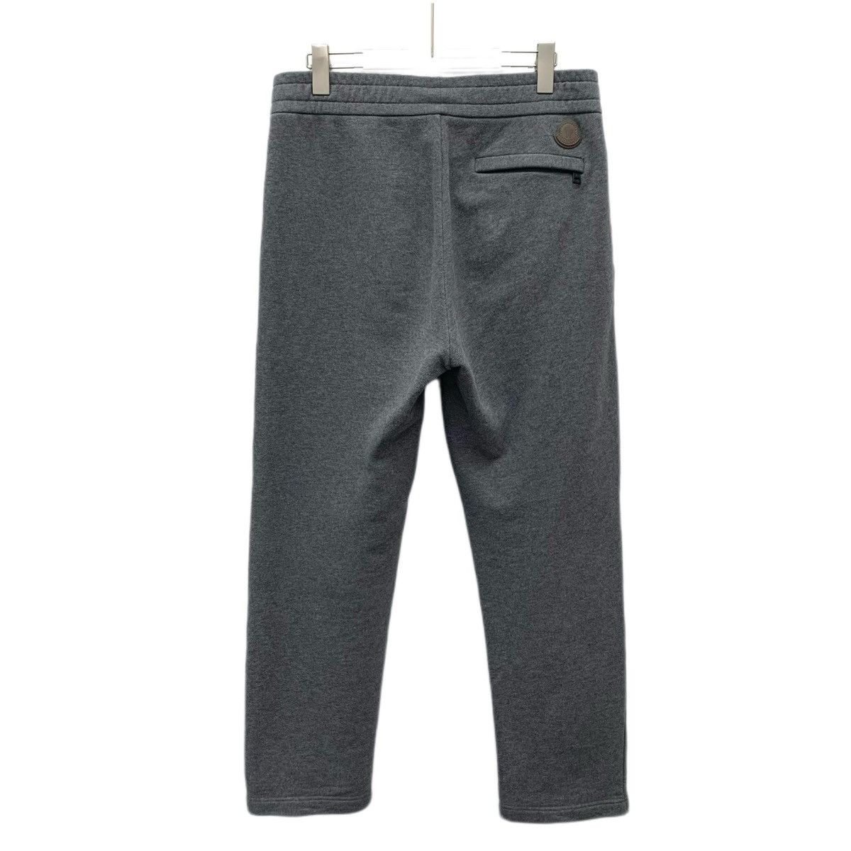 Moncler Moncler Pantalone Series Grey Logo Cotton Casual Pants K26WX Size US 34 / EU 50 - 2 Thumbnail