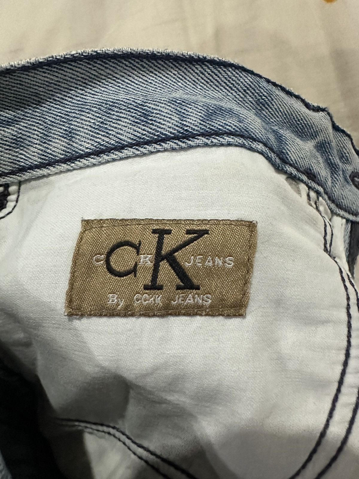 Calvin Klein Vintage Calvin Klein straight cut jeans RN 36009 Size US 29 - 4 Thumbnail