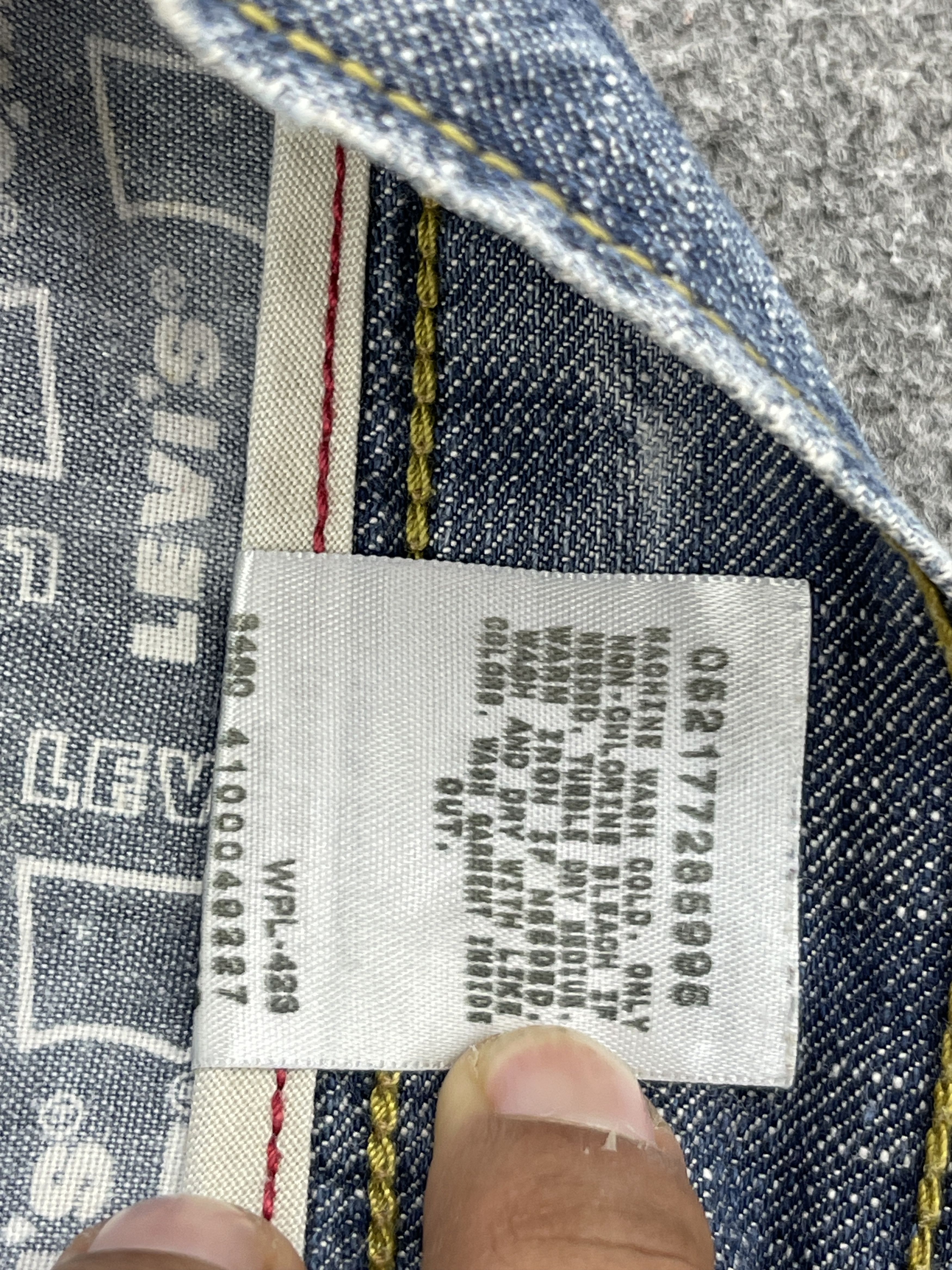 Levi's Vintage Levis 511 Skinny Jeans DP2508 Size US 31 - 9 Thumbnail