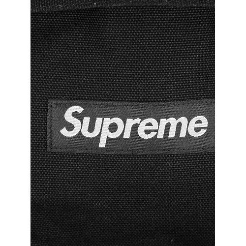 Supreme Authentic Supreme Canvas Backpack Black Size ONE SIZE - 11 Thumbnail