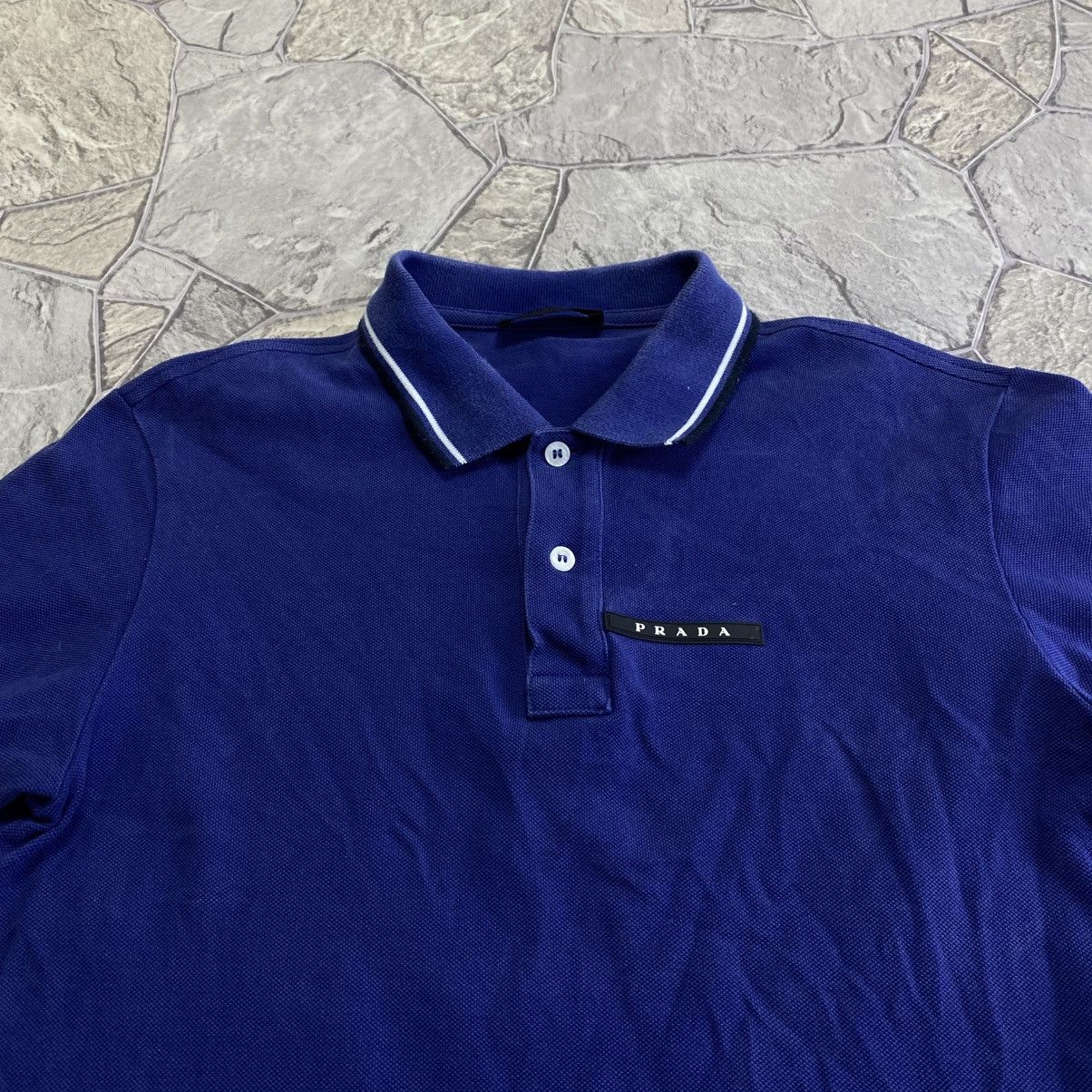 Prada Prada Polo T-Shirt Red Tab Size US S / EU 44-46 / 1 - 4 Thumbnail