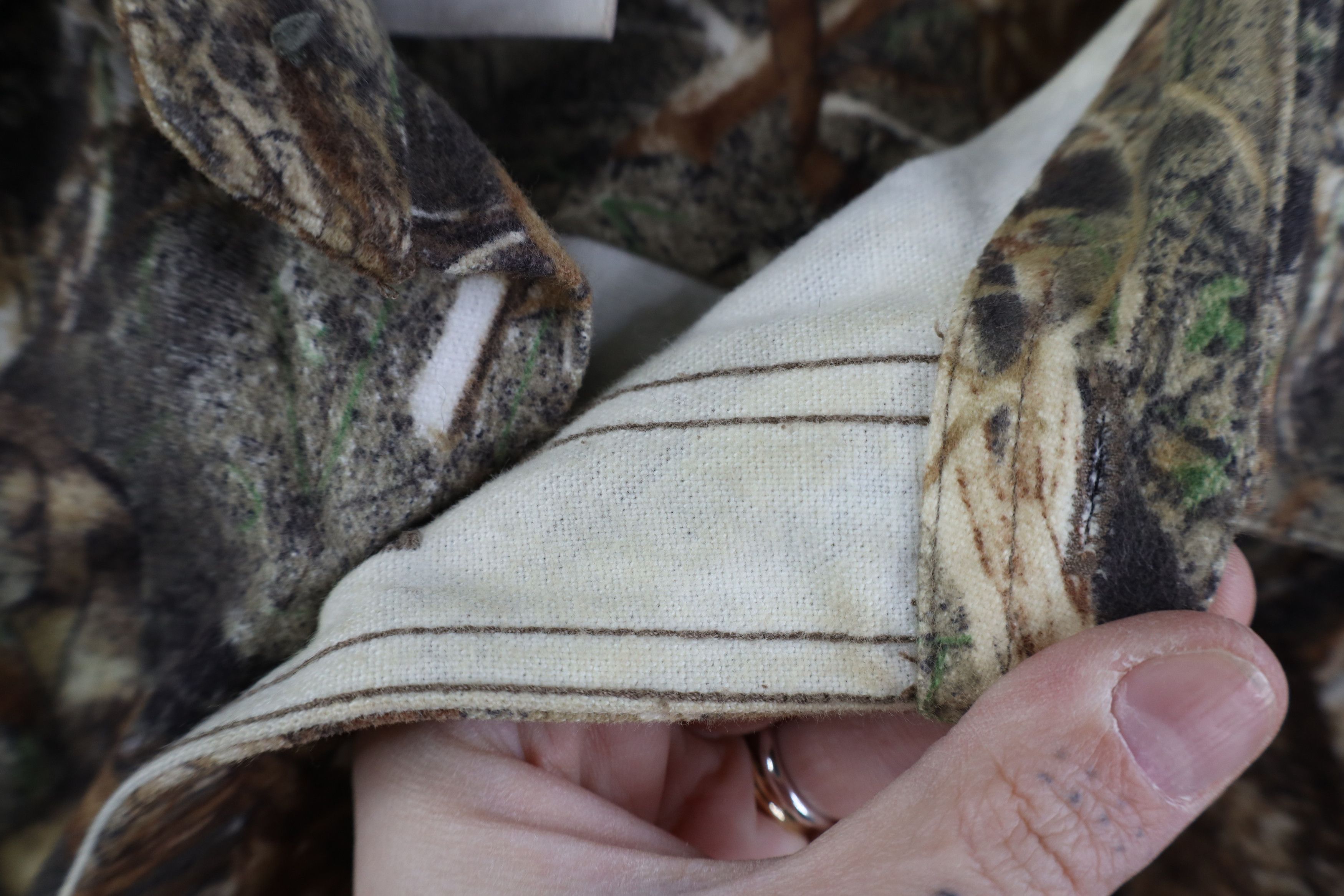 Mossy Oaks Vintage Mossy Oak Camouflage Cloth Collared Button Shirt Size US XXL / EU 58 / 5 - 9 Thumbnail