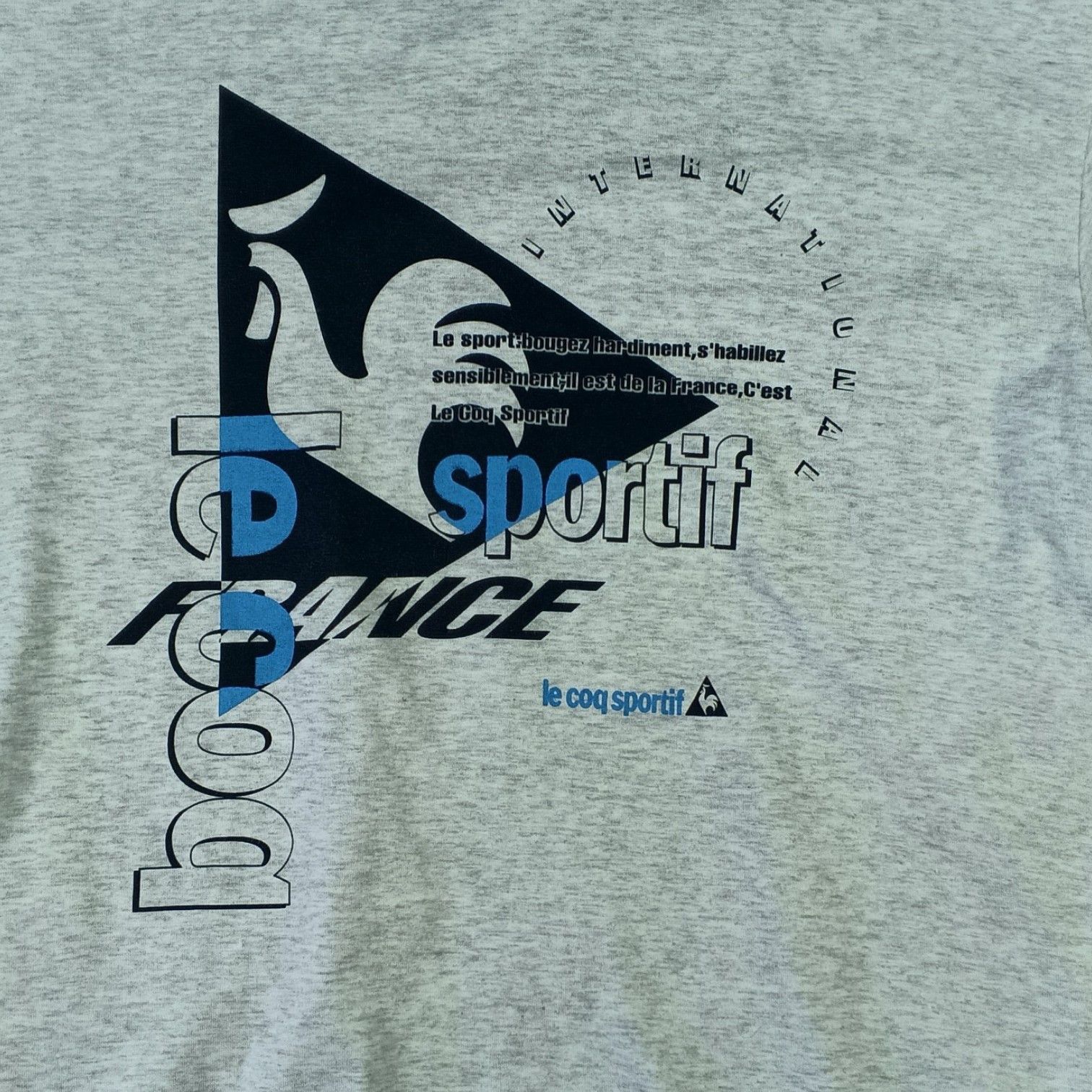 Le Coq Sportif 90's LE COQ SPORTIF Sportswear T-Shirt Single Stitches Size US M / EU 48-50 / 2 - 5 Thumbnail
