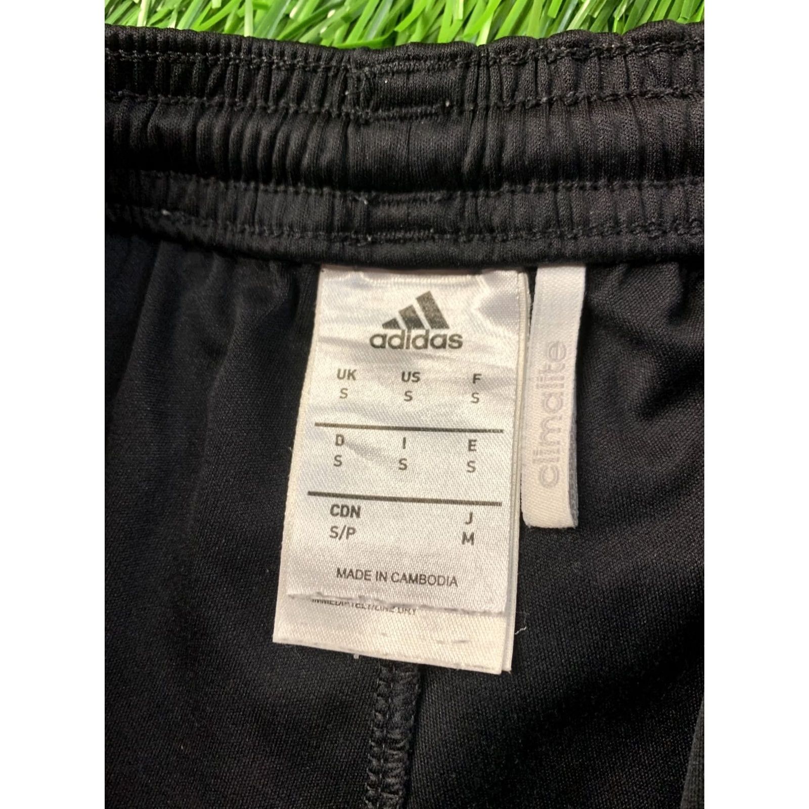 Adidas ADIDAS Nova PERFORMANCE CLIMALITE 2016 ORIGINAL MEN Football Shorts S Black White Football Mens Short 2016 Adidas Nova Climalite Size US 29 - 4 Thumbnail