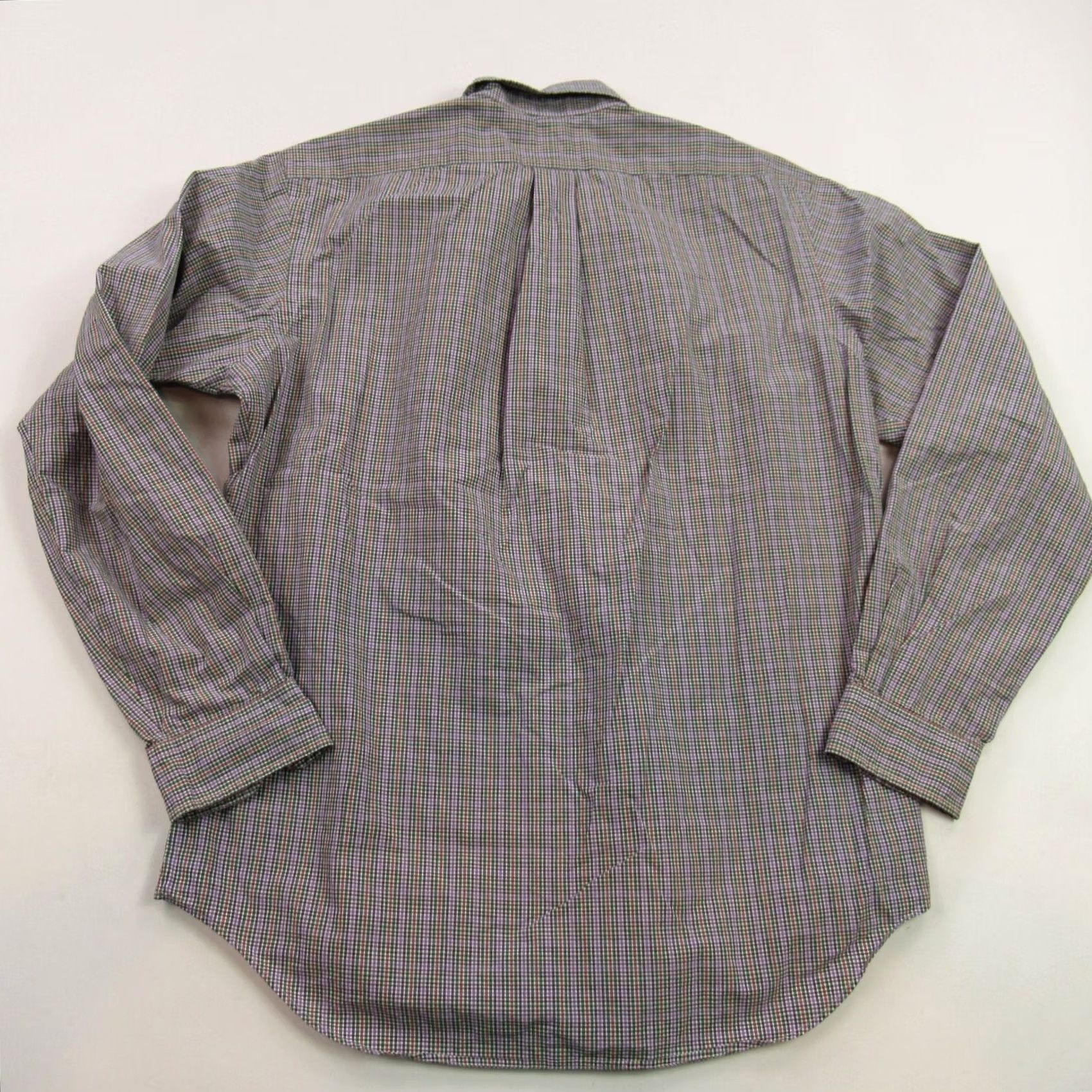 Polo Ralph Lauren Polo Ralph Lauren Shirt Mens 15.5 Long Sleeve Button Front Pony Medium Cotton Plaid Dress Casual Shirt Womens? Size US L / EU 52-54 / 3 - 5 Thumbnail