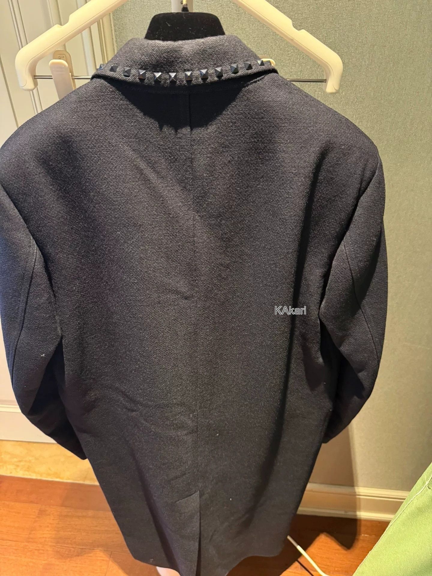 Valentino Valentino Rockstud Wool Coat Size US M / EU 48-50 / 2 - 7 Thumbnail