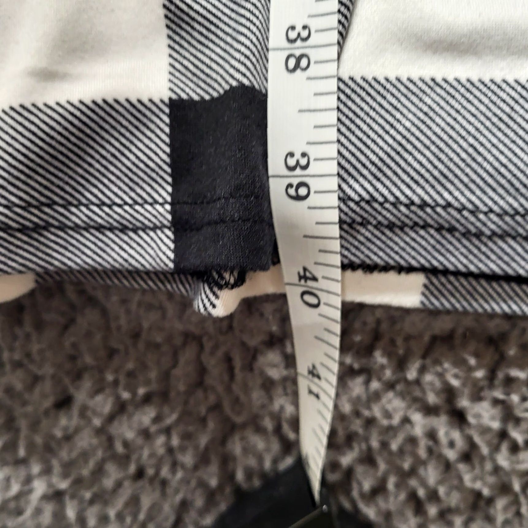Vintage Cream & Sugar Dress Buffalo Plaid Long Sleeves 2 Pockets 40" Women's Size Medium A-Line Casual Vestment (If "Vestment" not allowed) Size M / US 6-8 / IT 42-44 - 5 Thumbnail