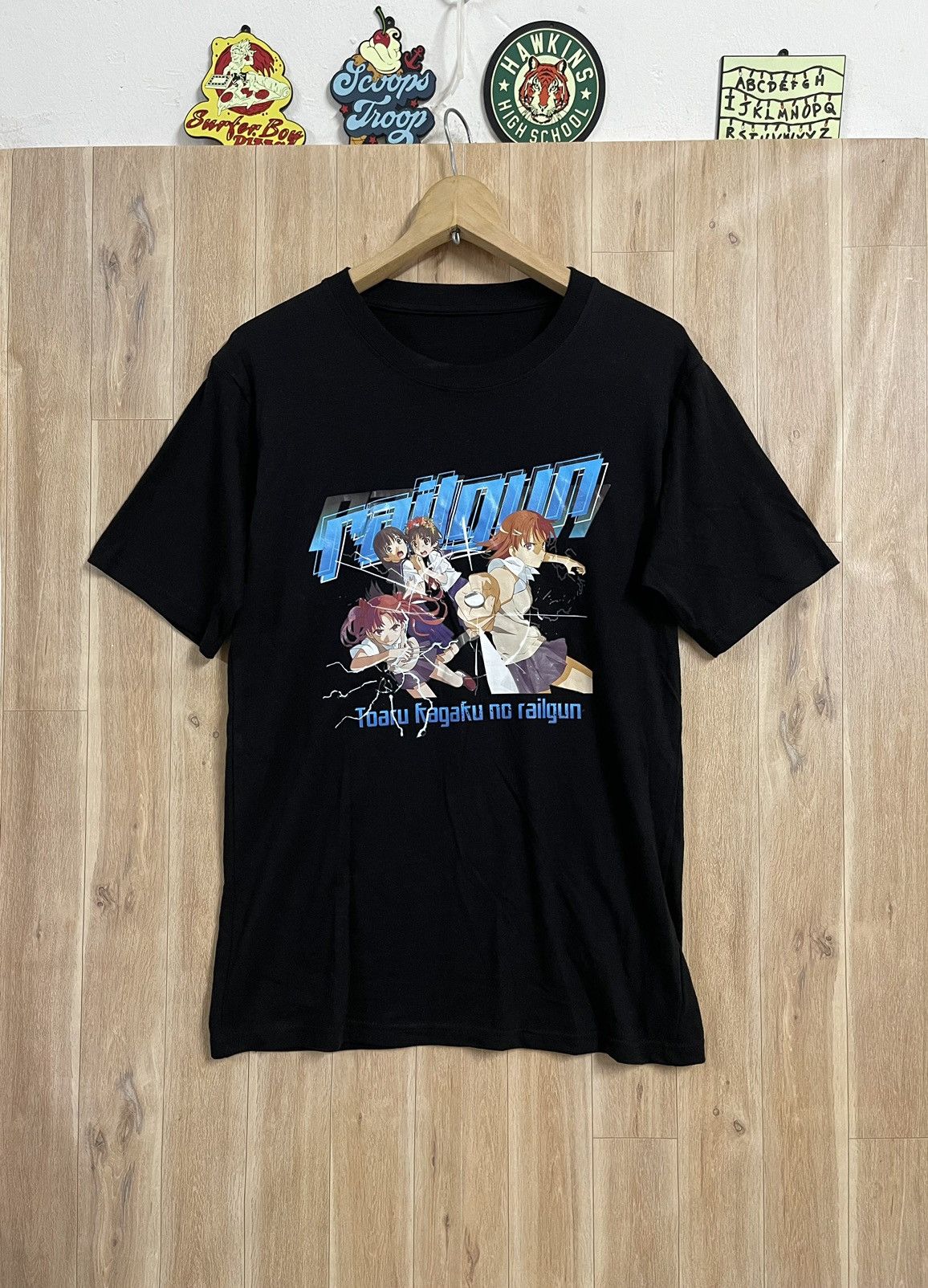 Anime × Japanese Brand × Vintage Vintage Anime T shirt Railgun M Manga Novel Akira Rare Size US M / EU 48-50 / 2 - 1 Thumbnail
