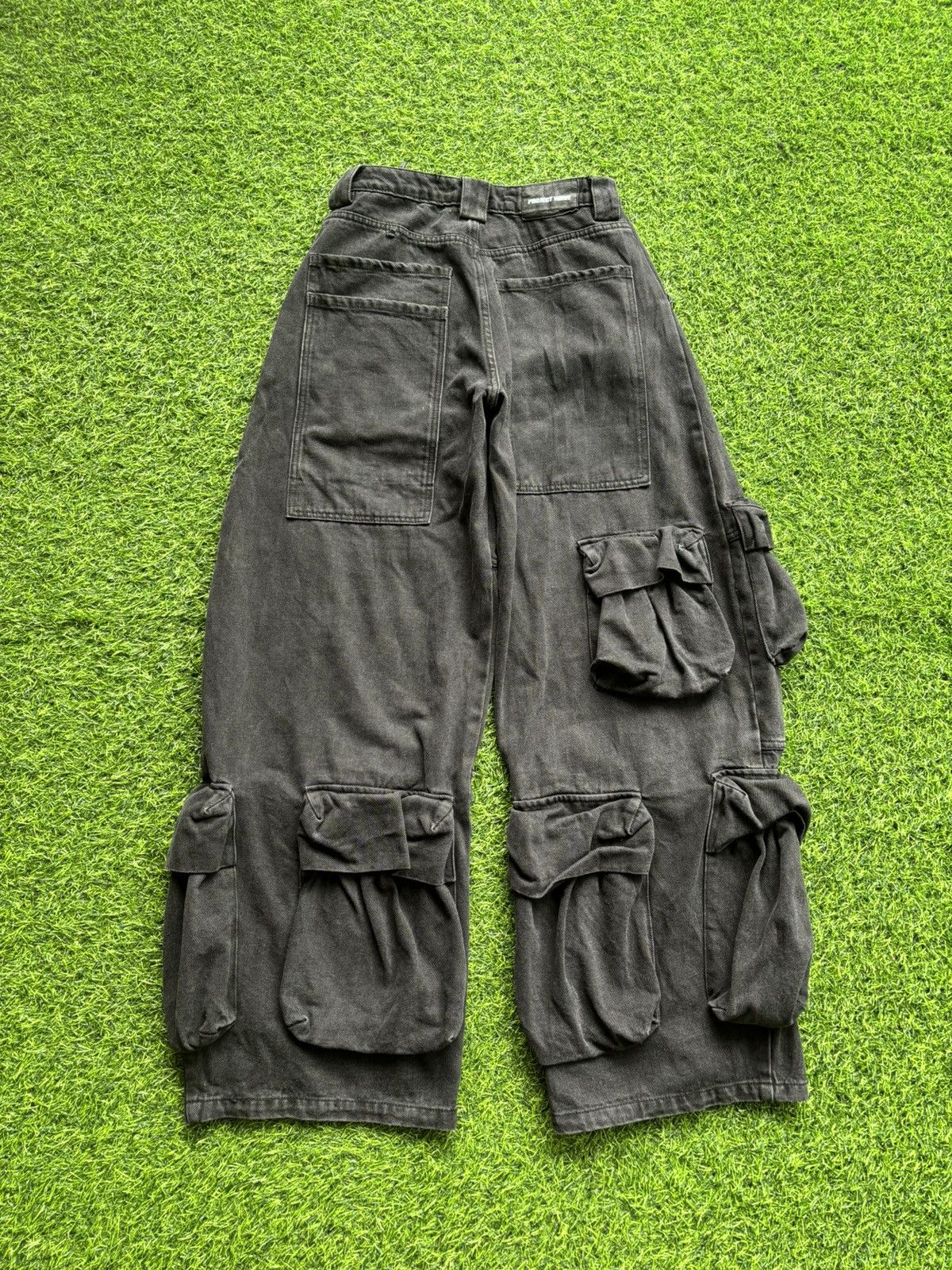 Hysteric Glamour Y2k Multi Pocket Project Wave Ifsix Punk Style Pants Size US 28 / EU 44 - 2 Thumbnail
