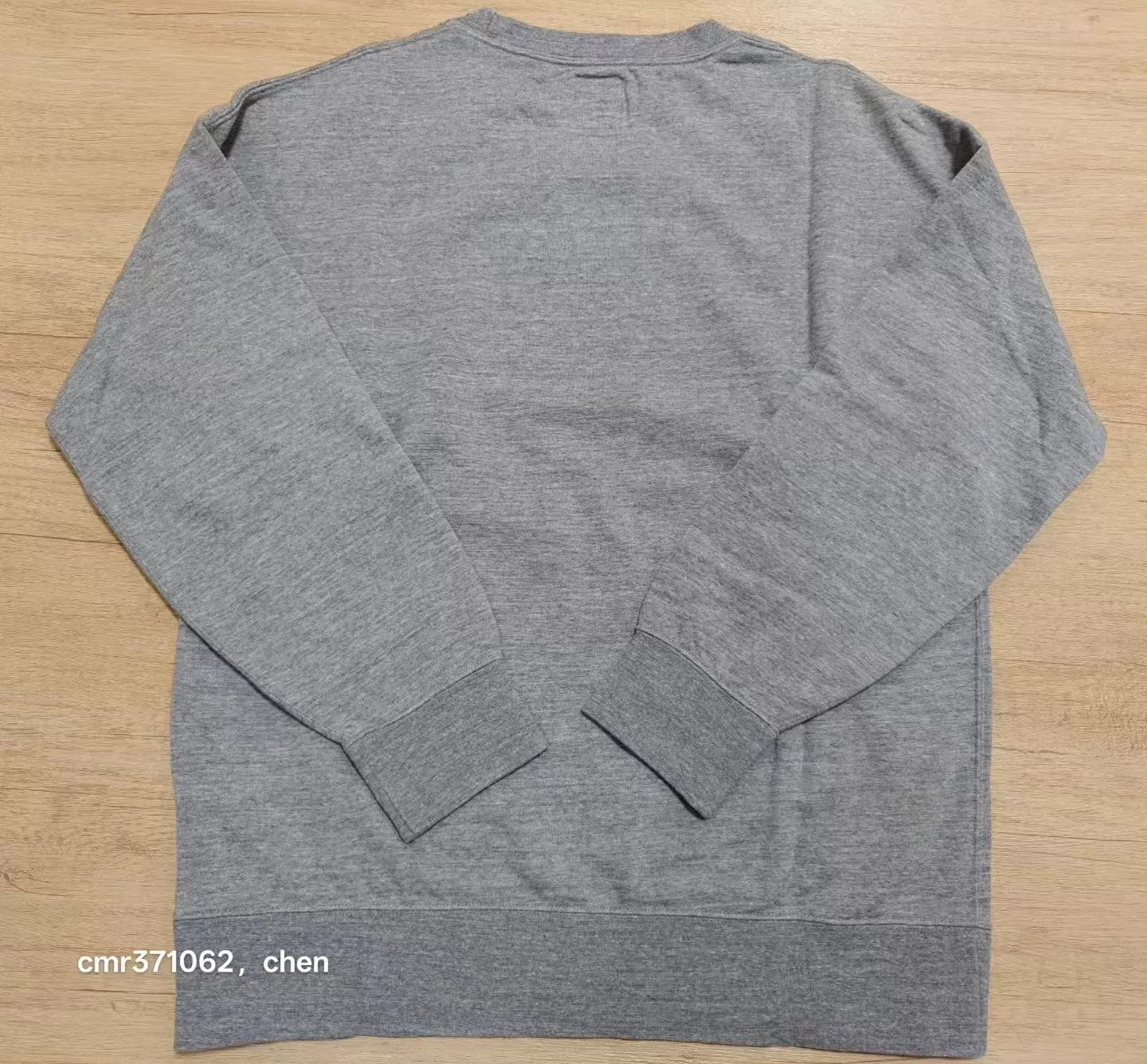 Visvim VISVIM JUMBO SWEAT CREW L/S SUB limited white grey Size US L / EU 52-54 / 3 - 3 Thumbnail