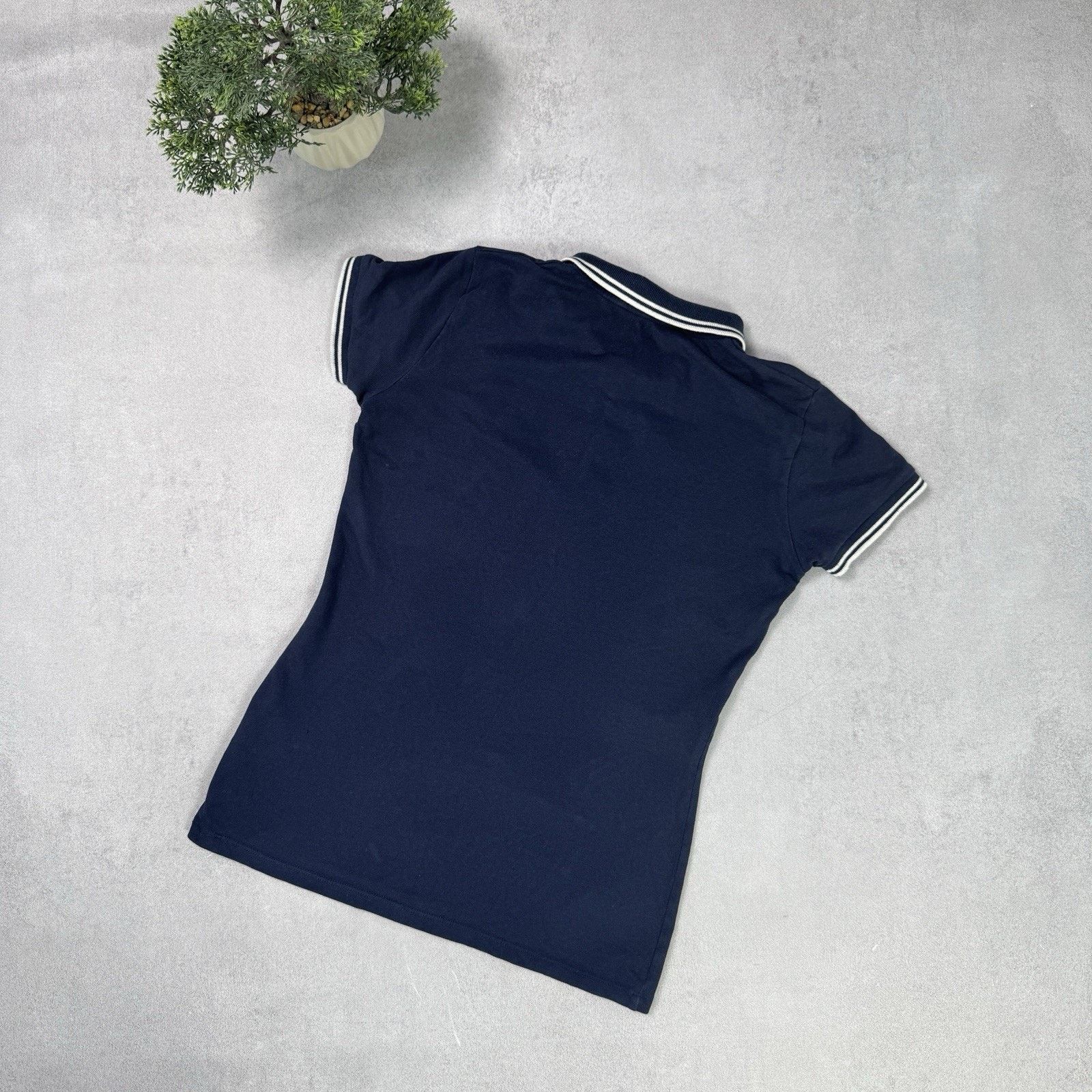 Moncler Moncler Polo T Shirt Blue Size s Size S / US 4 / IT 40 - 16 Thumbnail
