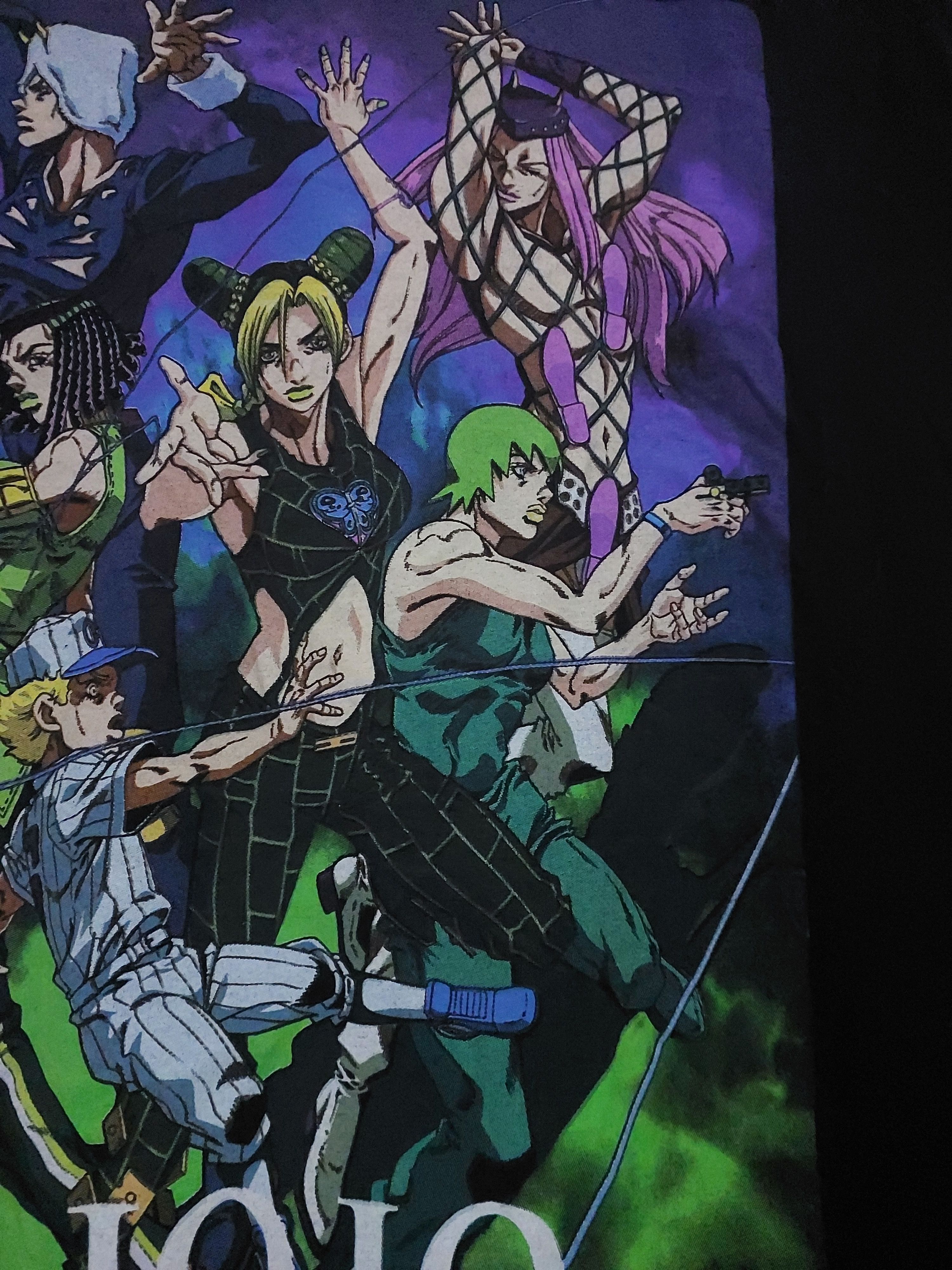 Anime × Cartoon Network × Vintage JOJO'S BIZARRE ADVENTURE ANIME T-SHIRT Size US M / EU 48-50 / 2 - 5 Thumbnail