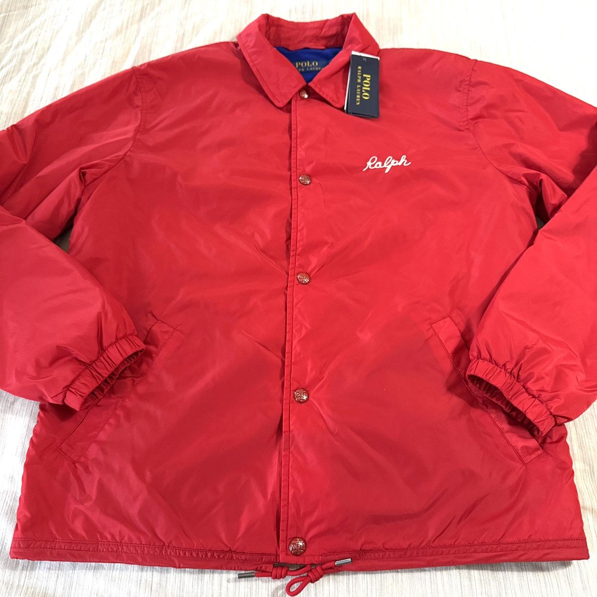Polo Ralph Lauren Polo Ralph Lauren Coach N.Y. State Champs Jacket Size US XL / EU 56 / 4 - 6 Thumbnail