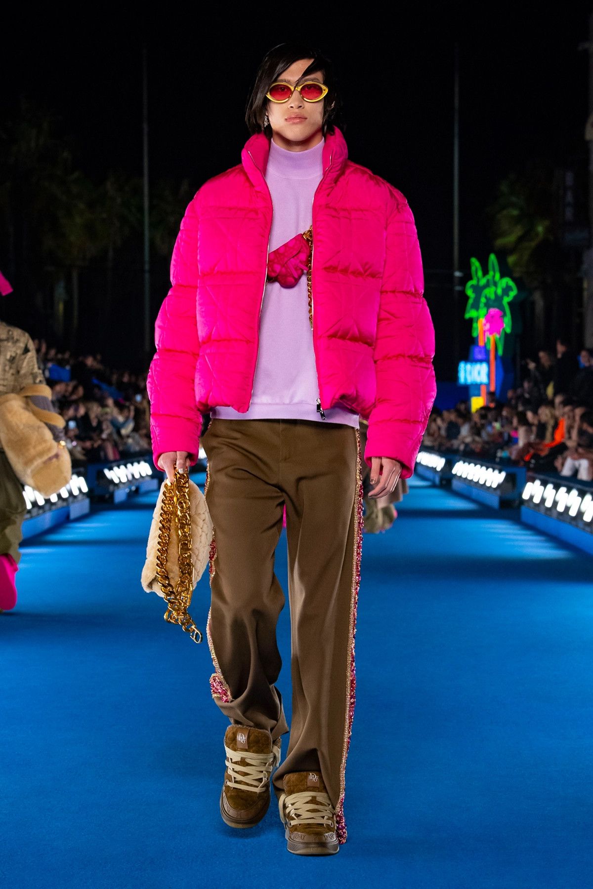 Dior o1bcso1str1224 Down Jacket in Pink Size US XL / EU 56 / 4 - 4 Thumbnail