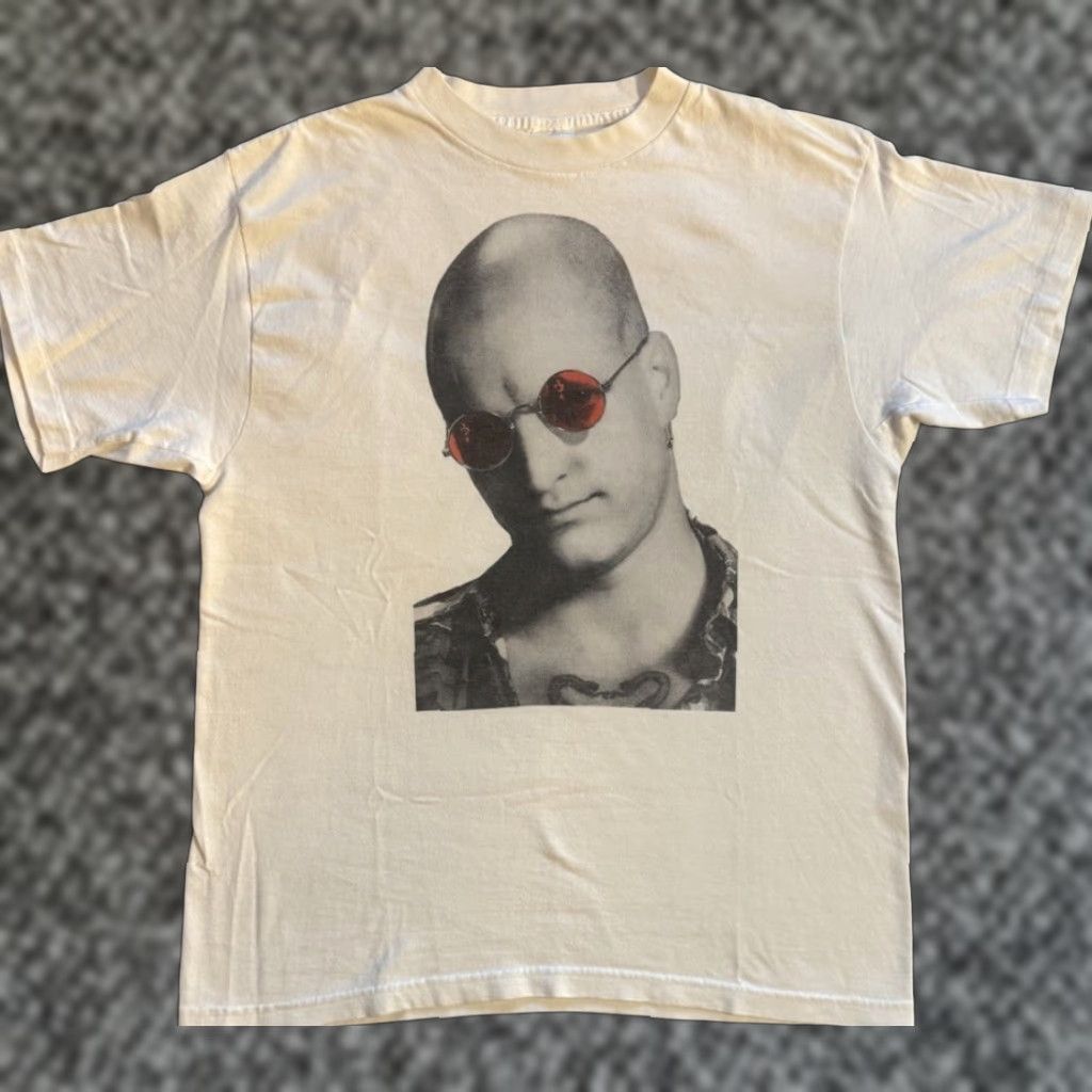 Born VINTAGE 1994 Natural Born Killer Mickey And Mallory T Shirt L White Cotton Murina 90s Band Hip Hop Metal Movie Punk Rock Double-Sided Mens Size US L / EU 52-54 / 3 - 1 Thumbnail