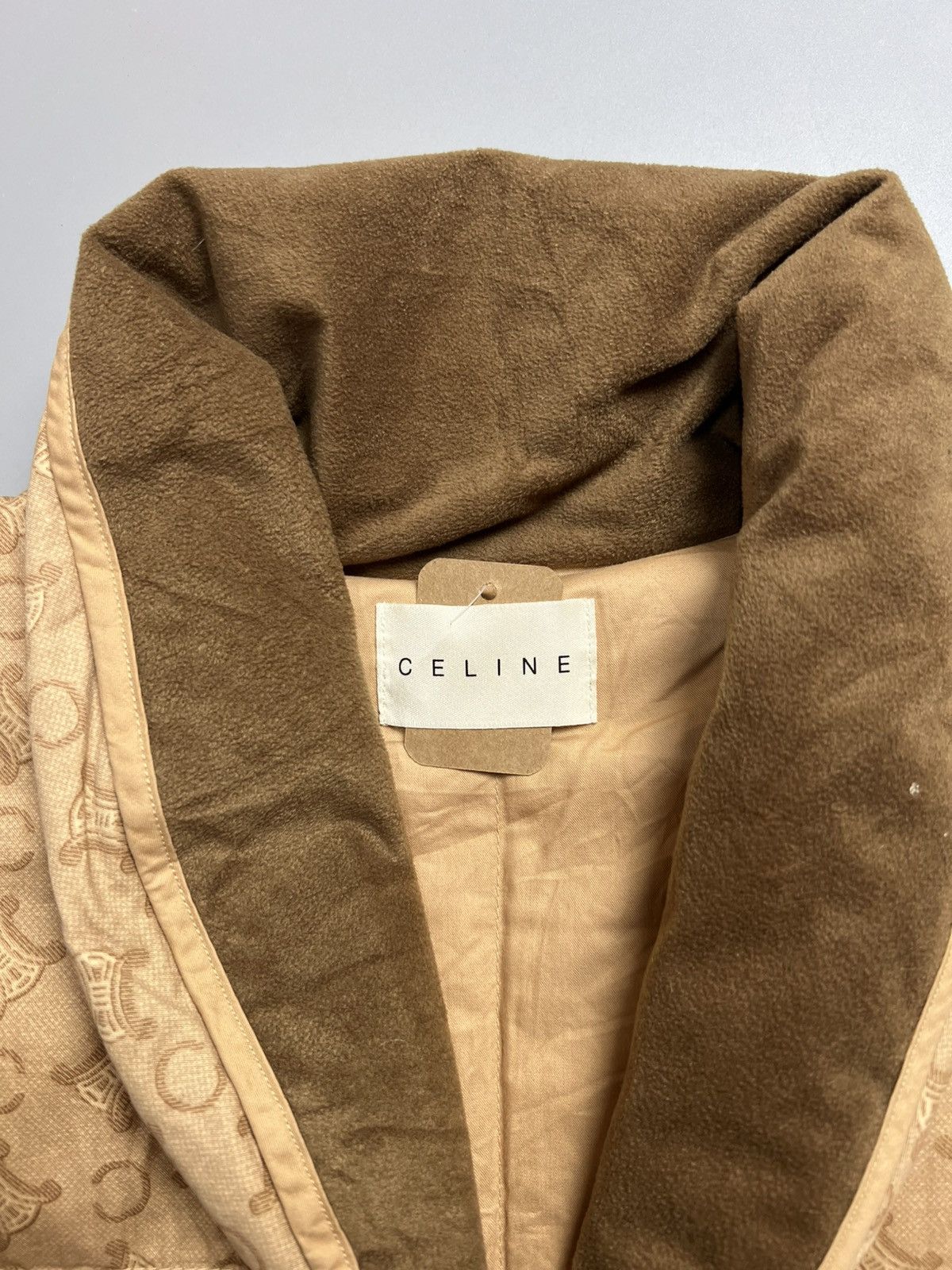 Celine Vintage Celine Monogram Light Puffer Vest Size US L / EU 52-54 / 3 - 3 Thumbnail