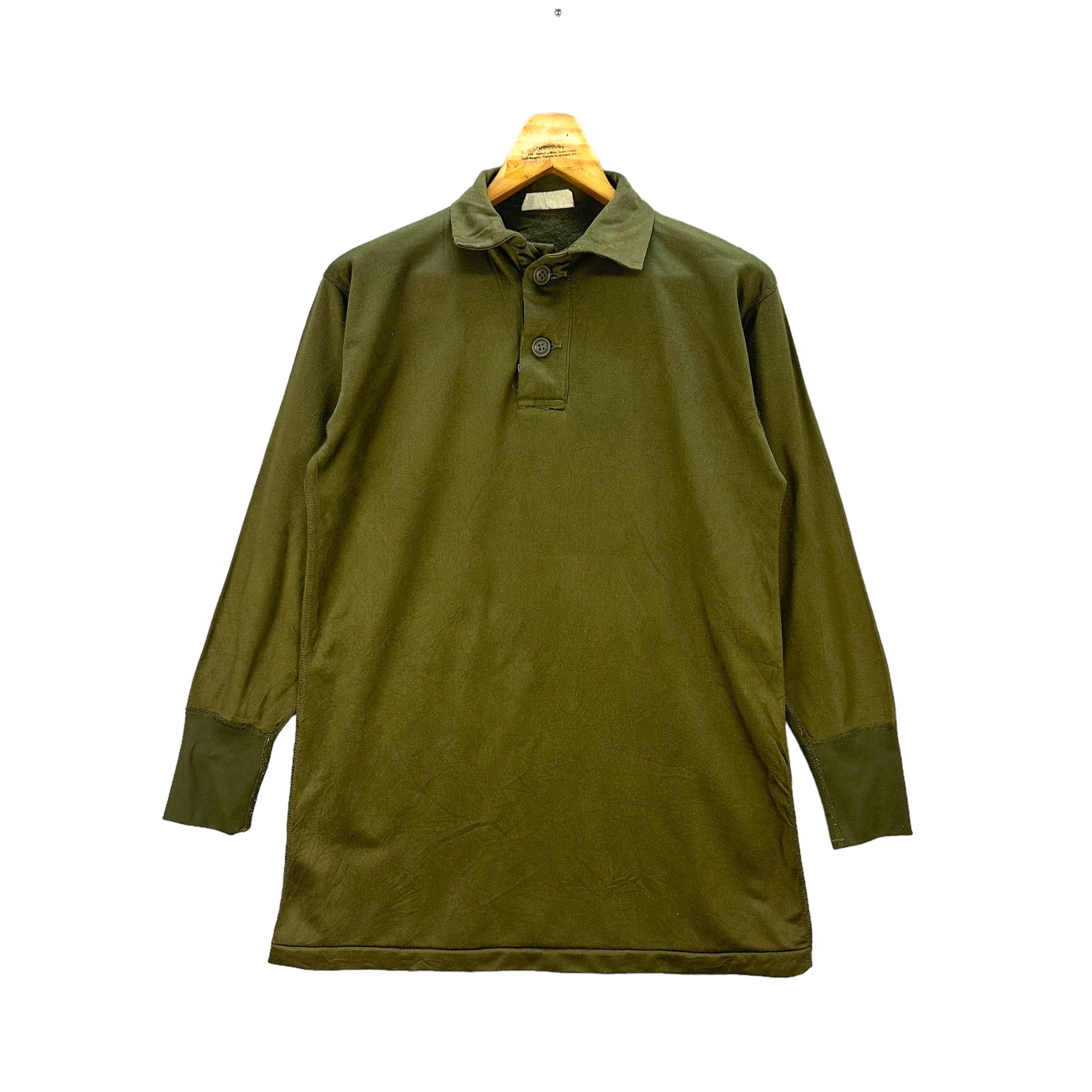 Other VINTAGE MILITARY HEAT SHIRT OLIVE GREEN #7939-191 Size US S / EU 44-46 / 1 - 1 Thumbnail